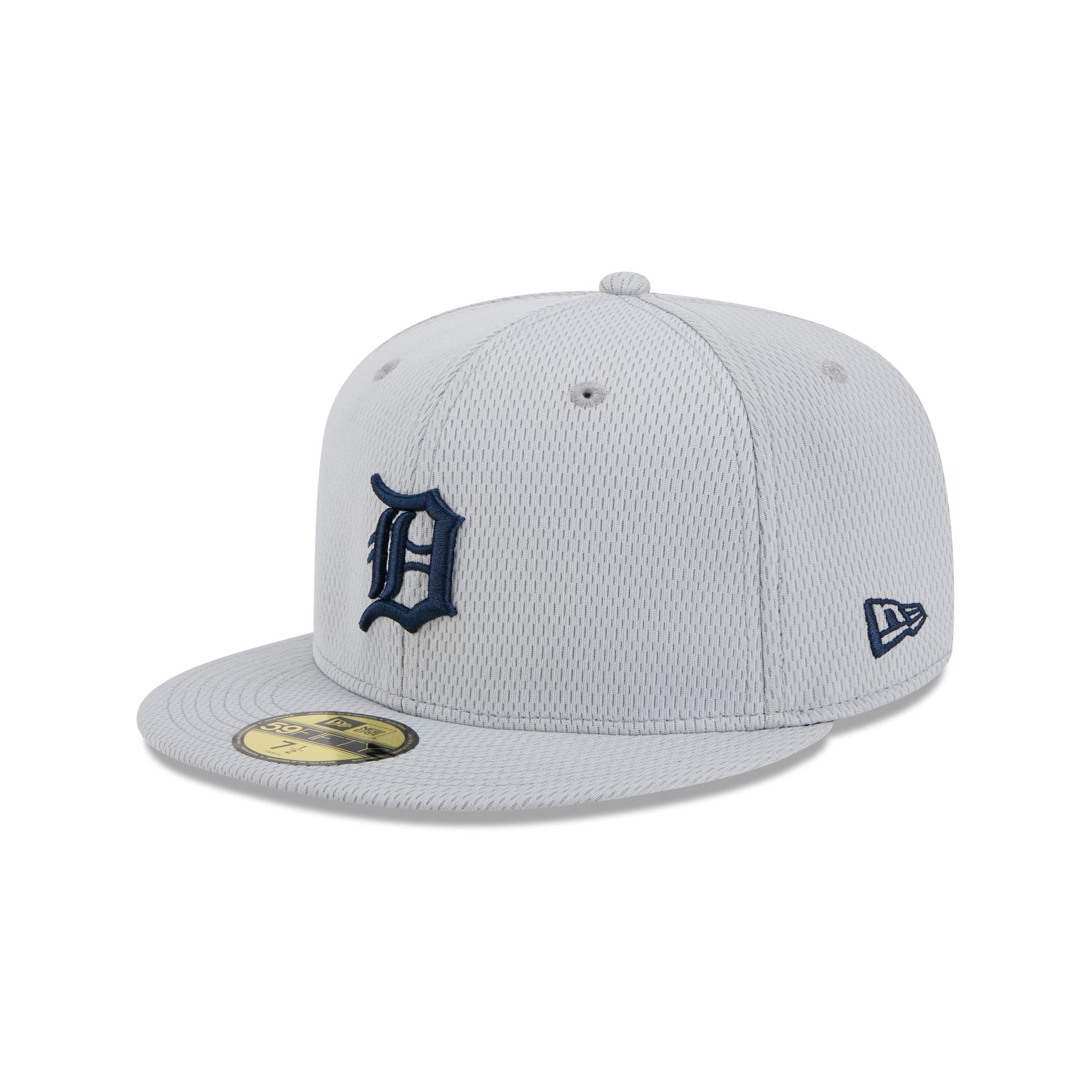 Detroit Tigers 2025 Clubhouse Gray 59FIFTY Fitted Hat - Image 3