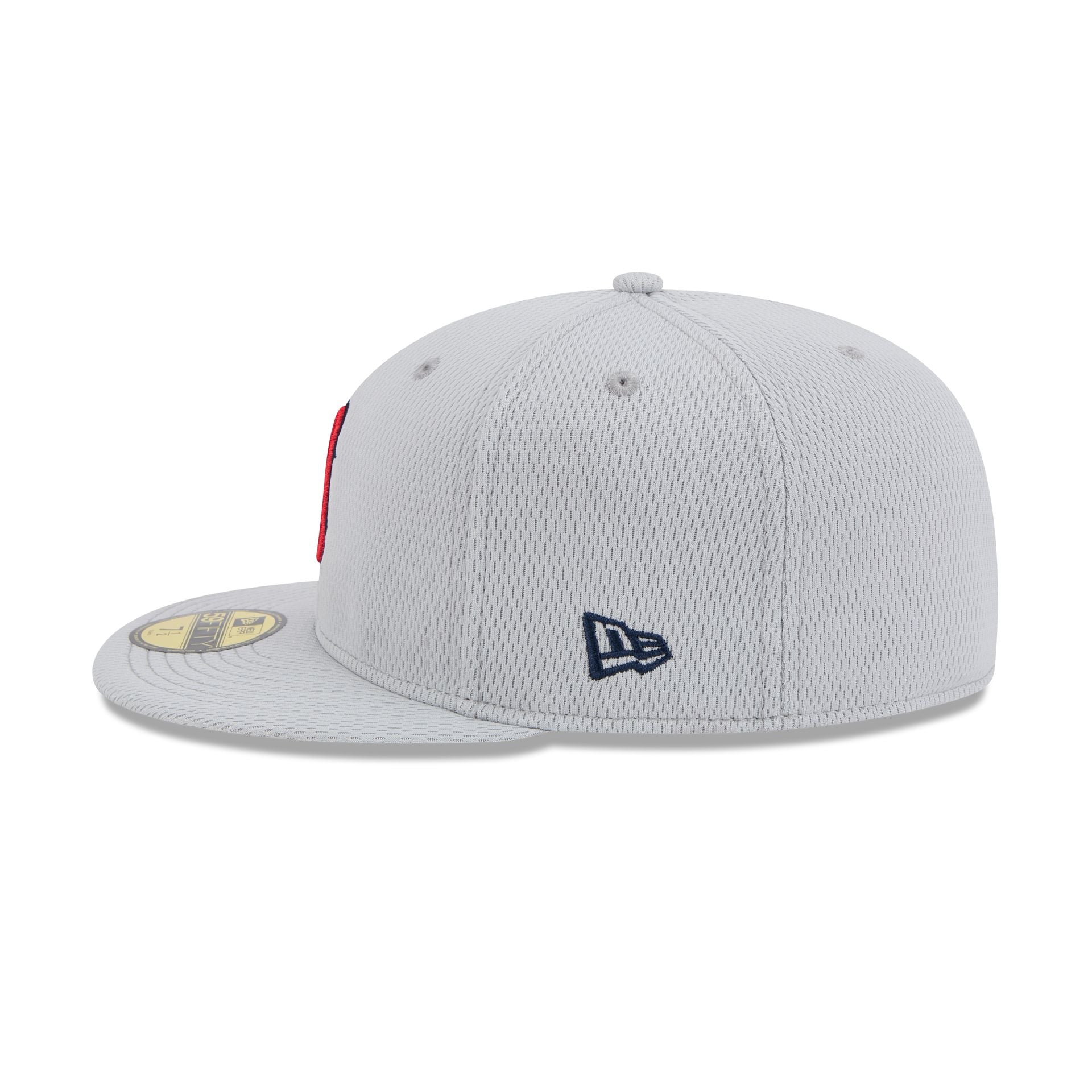 Boston Red Sox 2025 Clubhouse Gray 59FIFTY Fitted Hat - Image 5