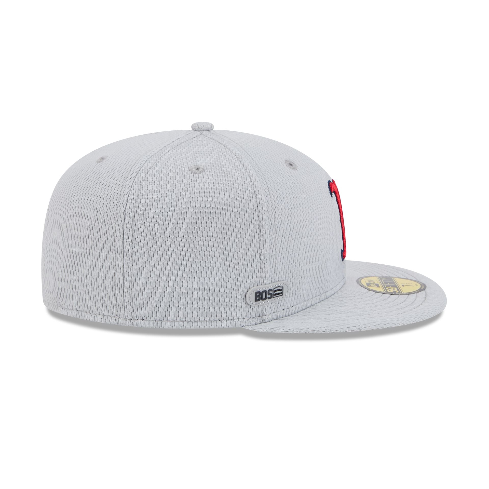 Boston Red Sox 2025 Clubhouse Gray 59FIFTY Fitted Hat - Image 4
