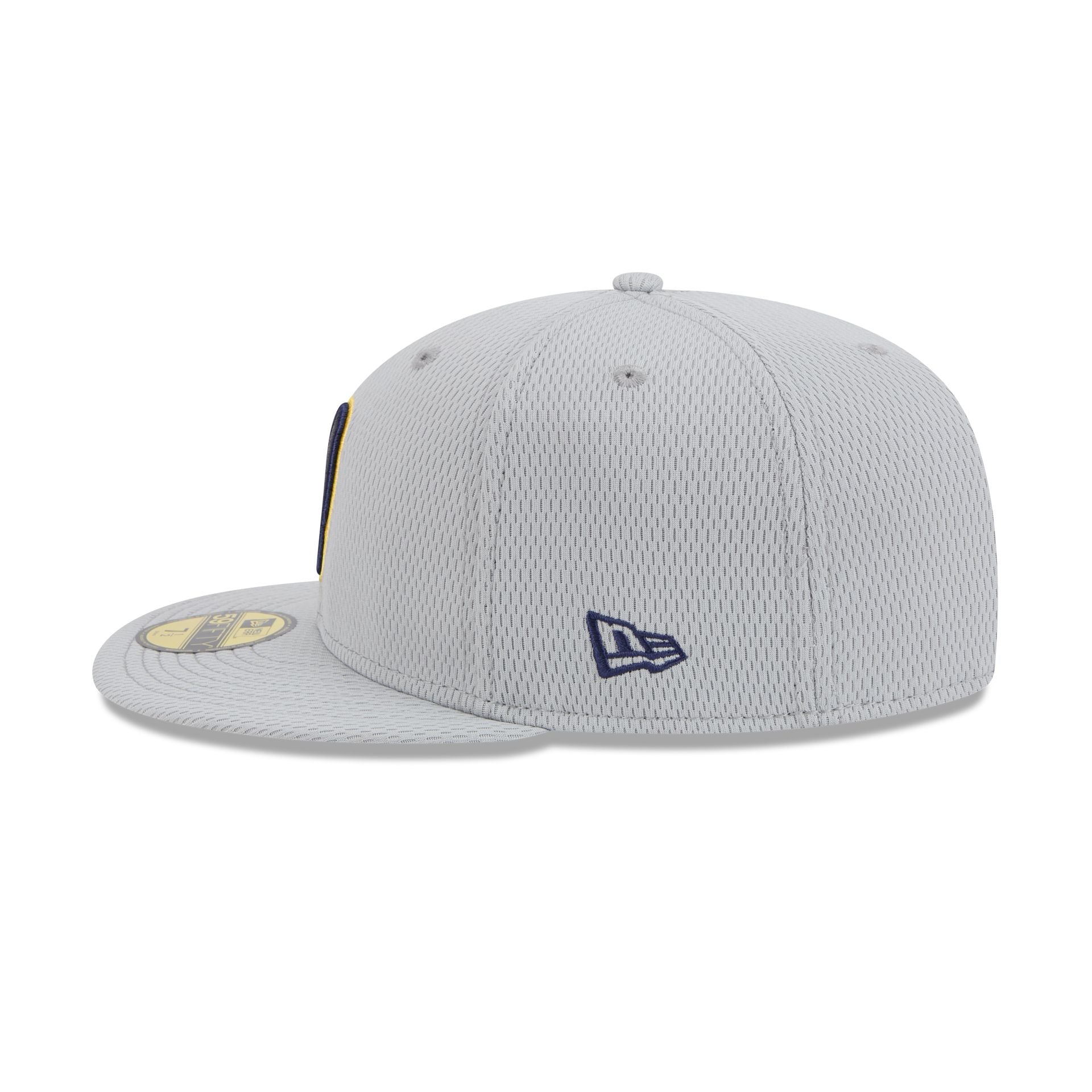 Milwaukee Brewers 2025 Clubhouse Gray 59FIFTY Fitted Hat - Image 5