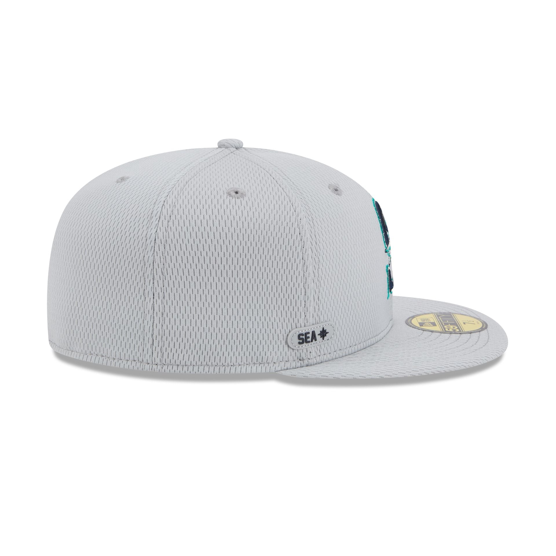 Seattle Mariners 2025 Clubhouse Gray 59FIFTY Fitted Hat - Image 4