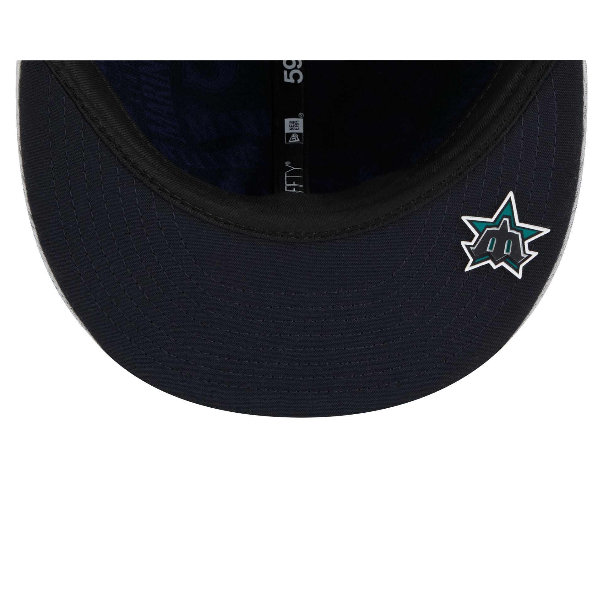 Seattle Mariners 2025 Clubhouse Gray 59FIFTY Fitted Hat - Image 7