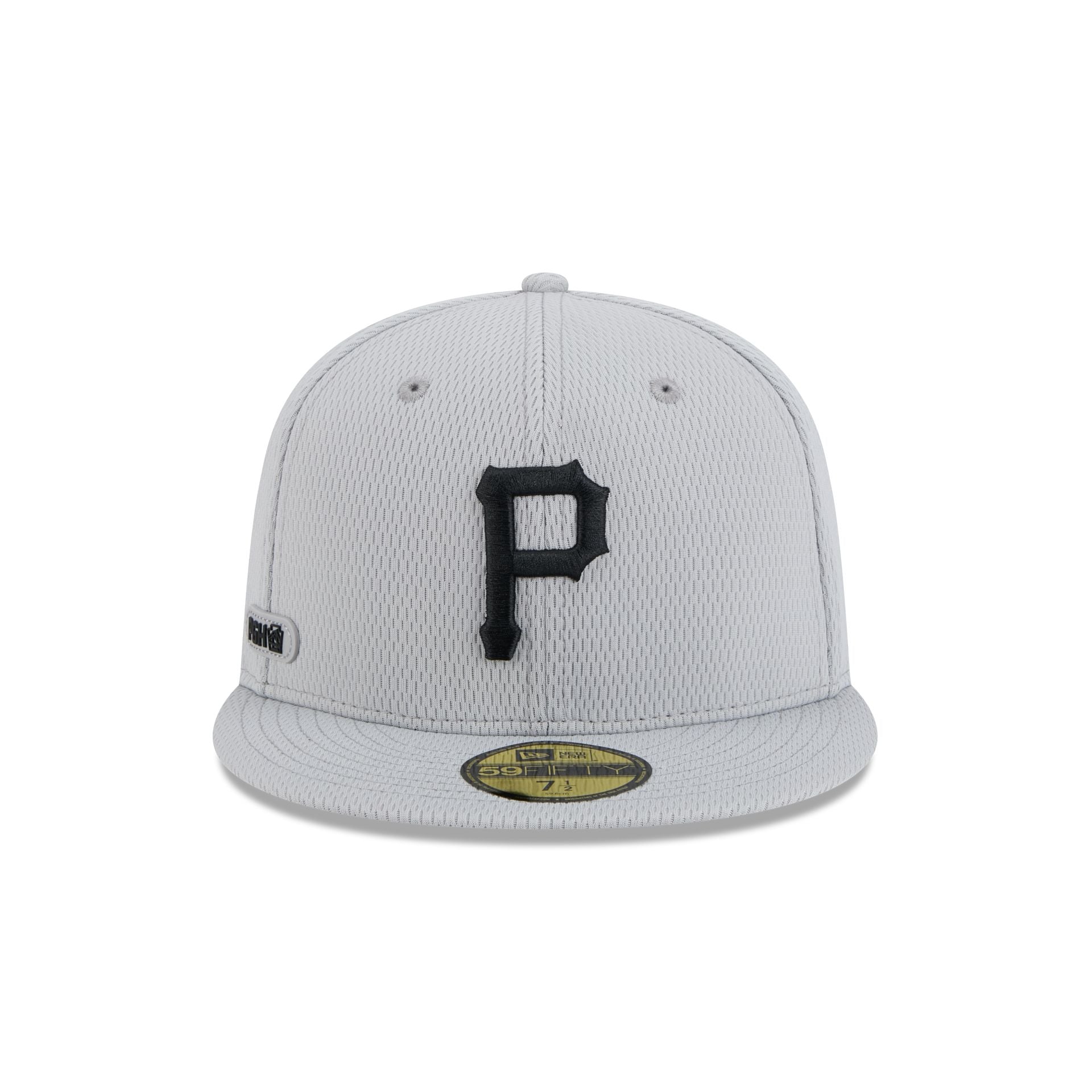 Pittsburgh Pirates 2025 Clubhouse Gray 59FIFTY Fitted Hat - Image 2