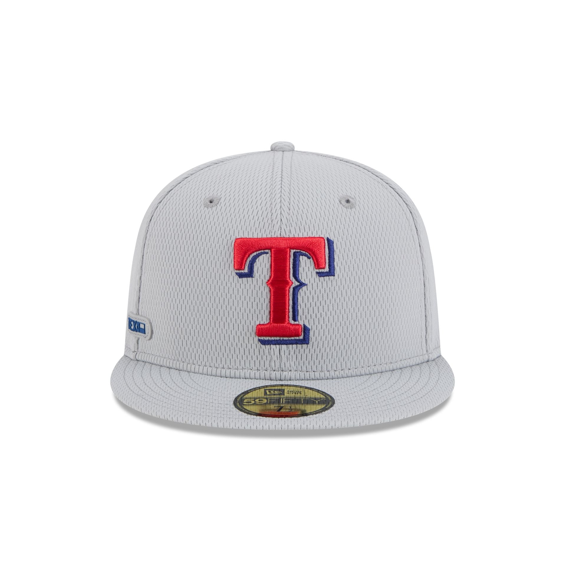 Texas Rangers 2025 Clubhouse Gray 59FIFTY Fitted Hat - Image 2