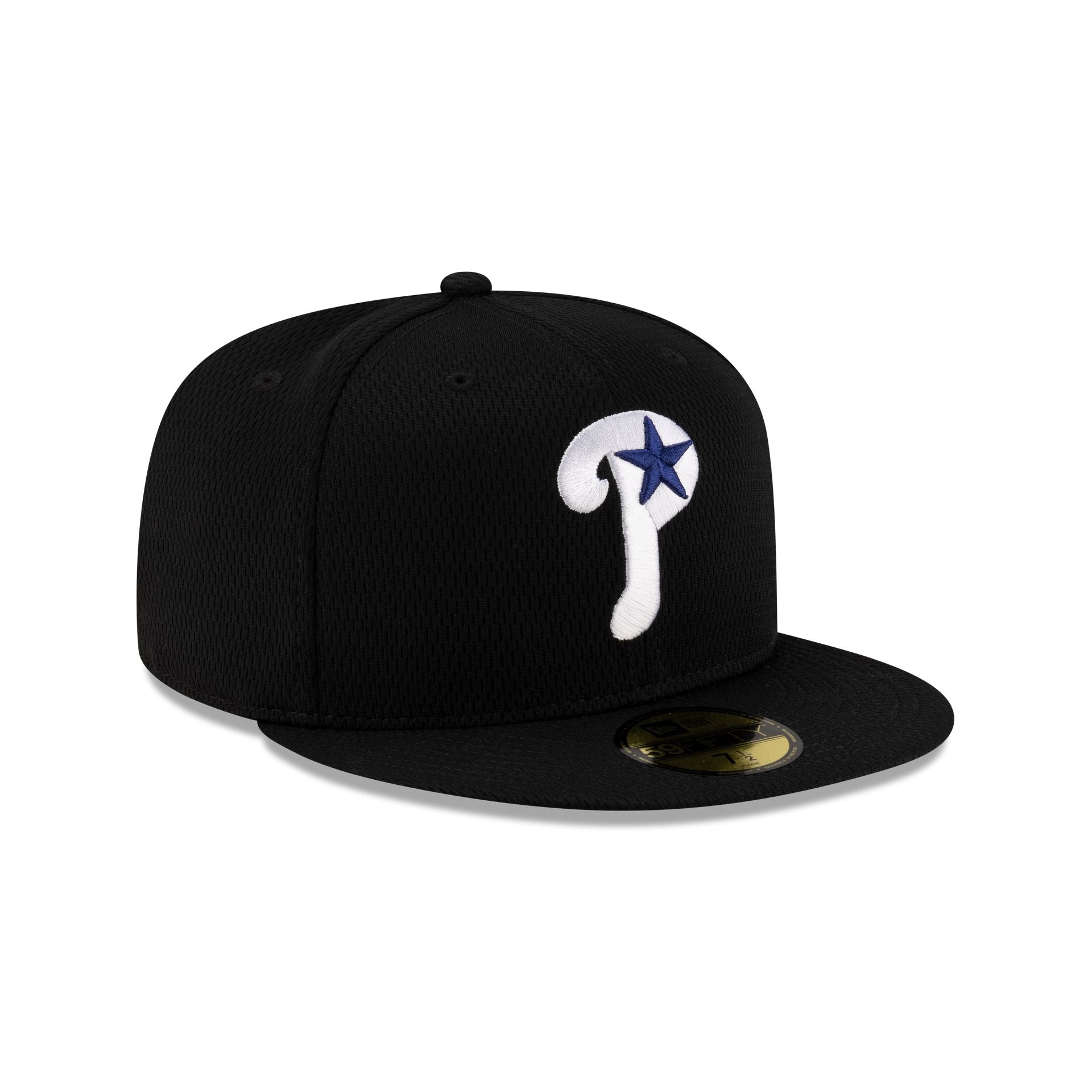 Philadelphia Phillies 2025 Clubhouse Alt Black 59FIFTY Fitted Hat - Image 3