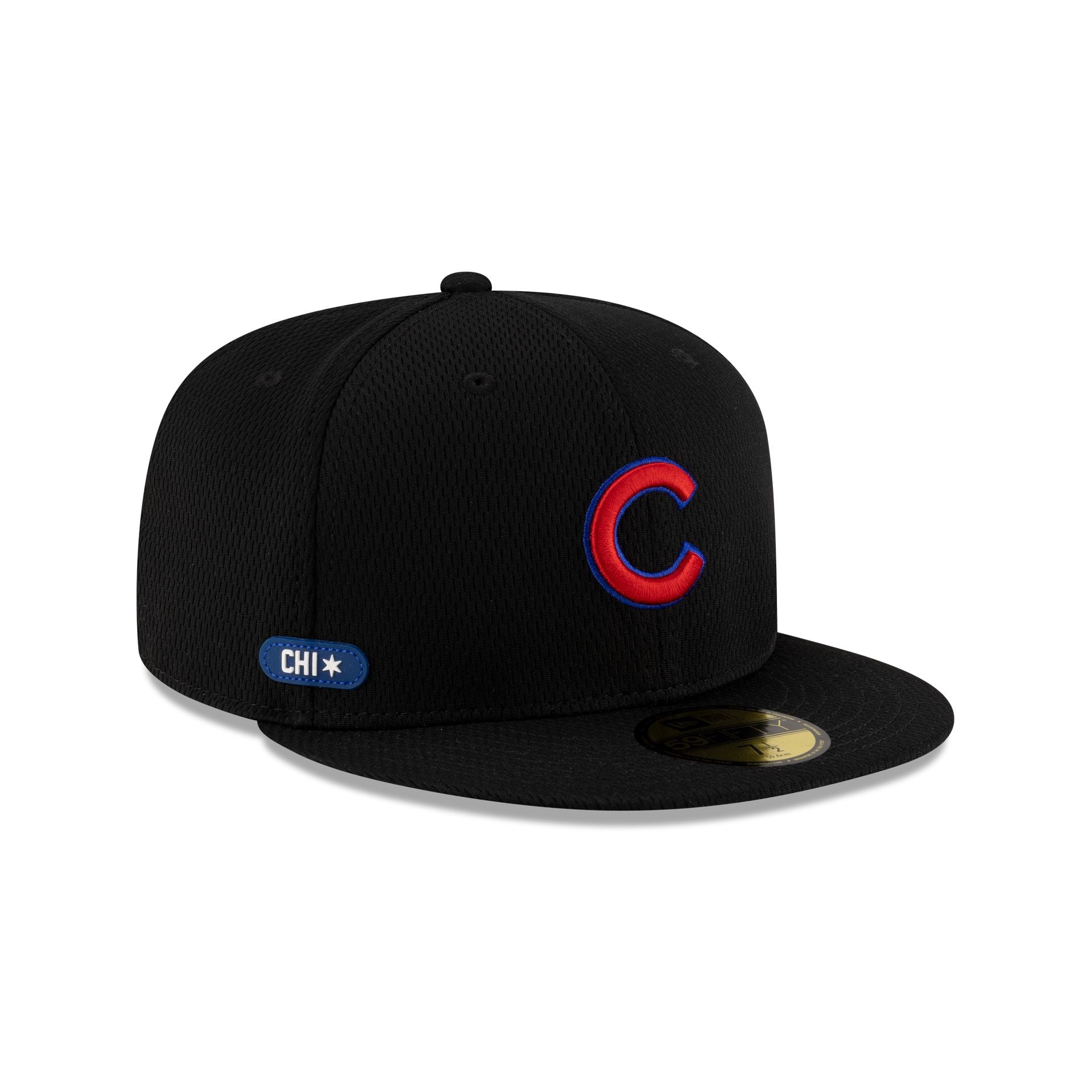 Chicago Cubs 2025 Clubhouse Black 59FIFTY Fitted Hat - Image 3