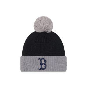 Boston Red Sox 2025 Batting Practice Pom Knit Hat