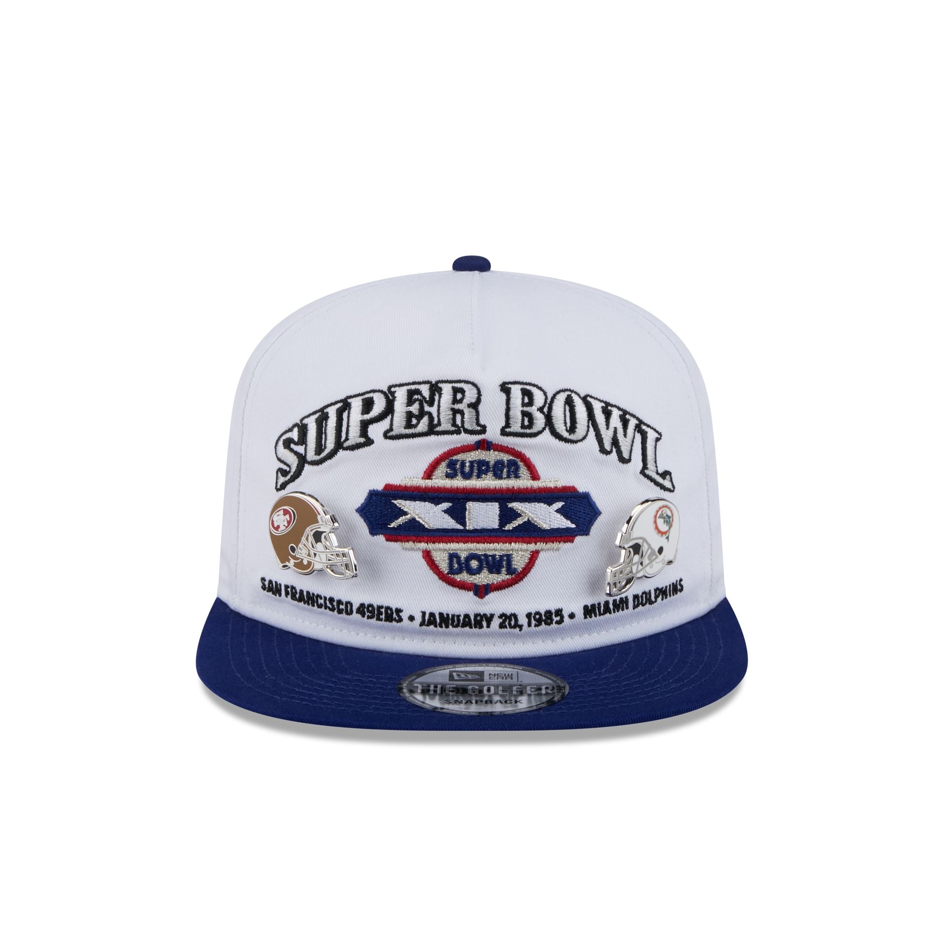 NFL Super Bowl XIX Championship Pin Golfer Hat - Image 2