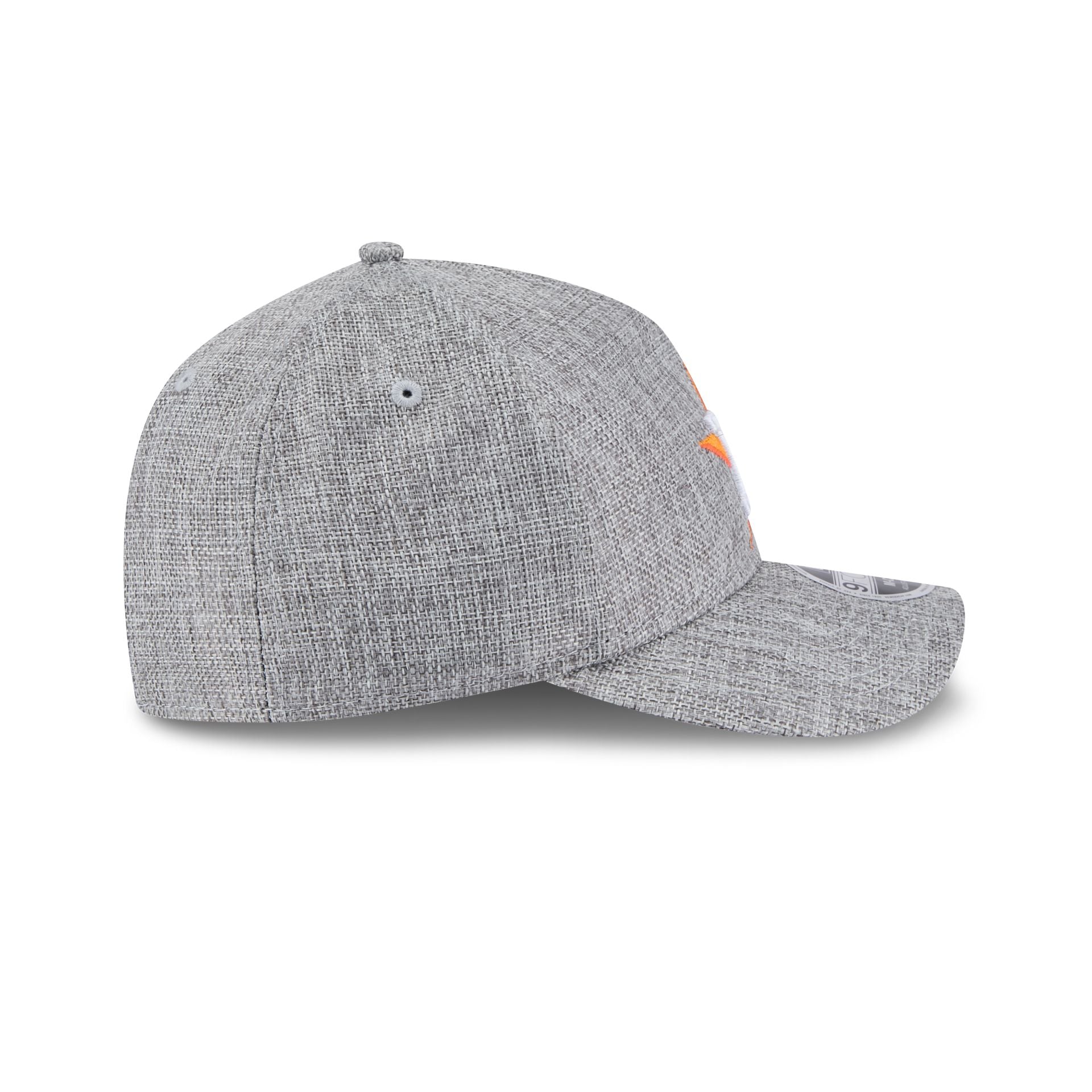 Houston Astros Cotton Weave Gray 9FORTY M-Crown A-Frame Snapback Hat - Image 5