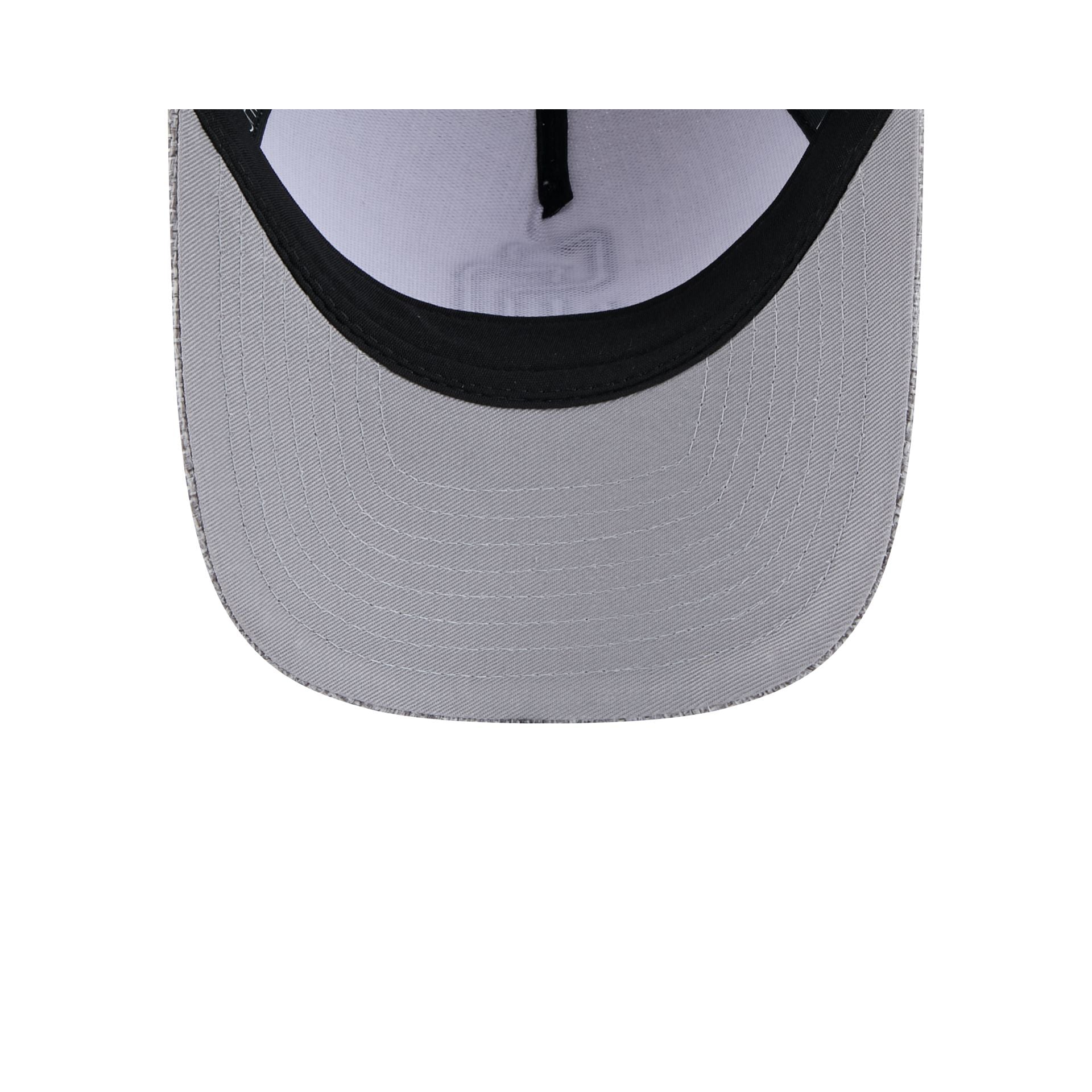 San Diego Padres Cotton Weave Gray 9FORTY M-Crown A-Frame Snapback Hat - Image 7