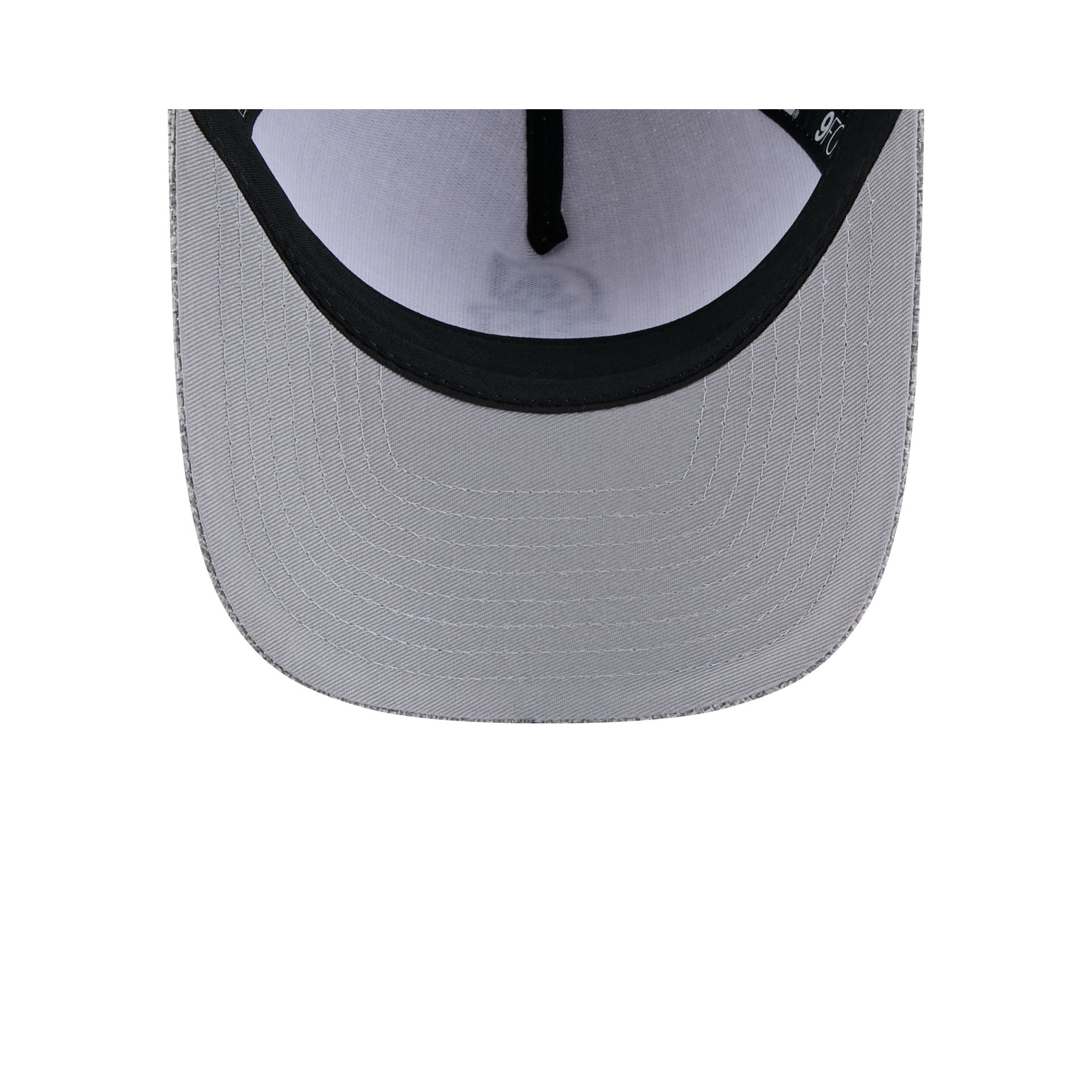 Seattle Mariners Cotton Weave Gray 9FORTY M-Crown A-Frame Snapback Hat - Image 7