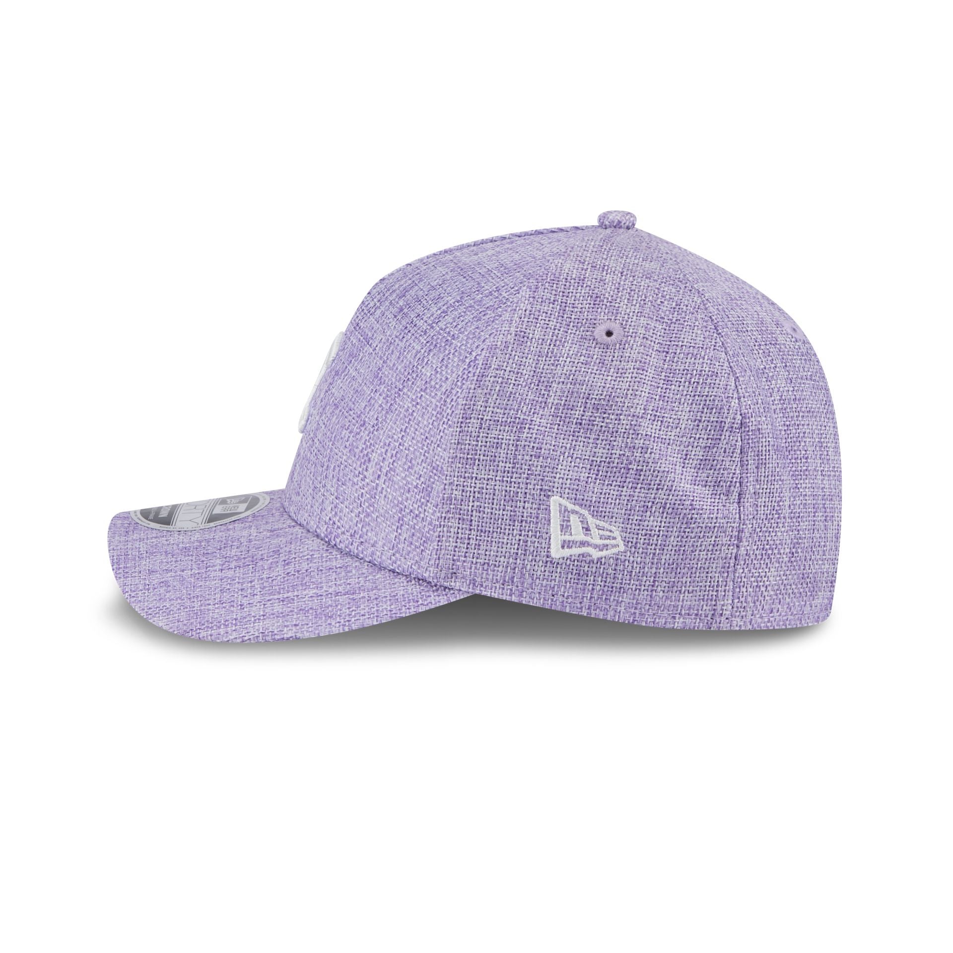 Chicago Cubs Cotton Weave Purple 9FORTY M-Crown A-Frame Snapback Hat - Image 4