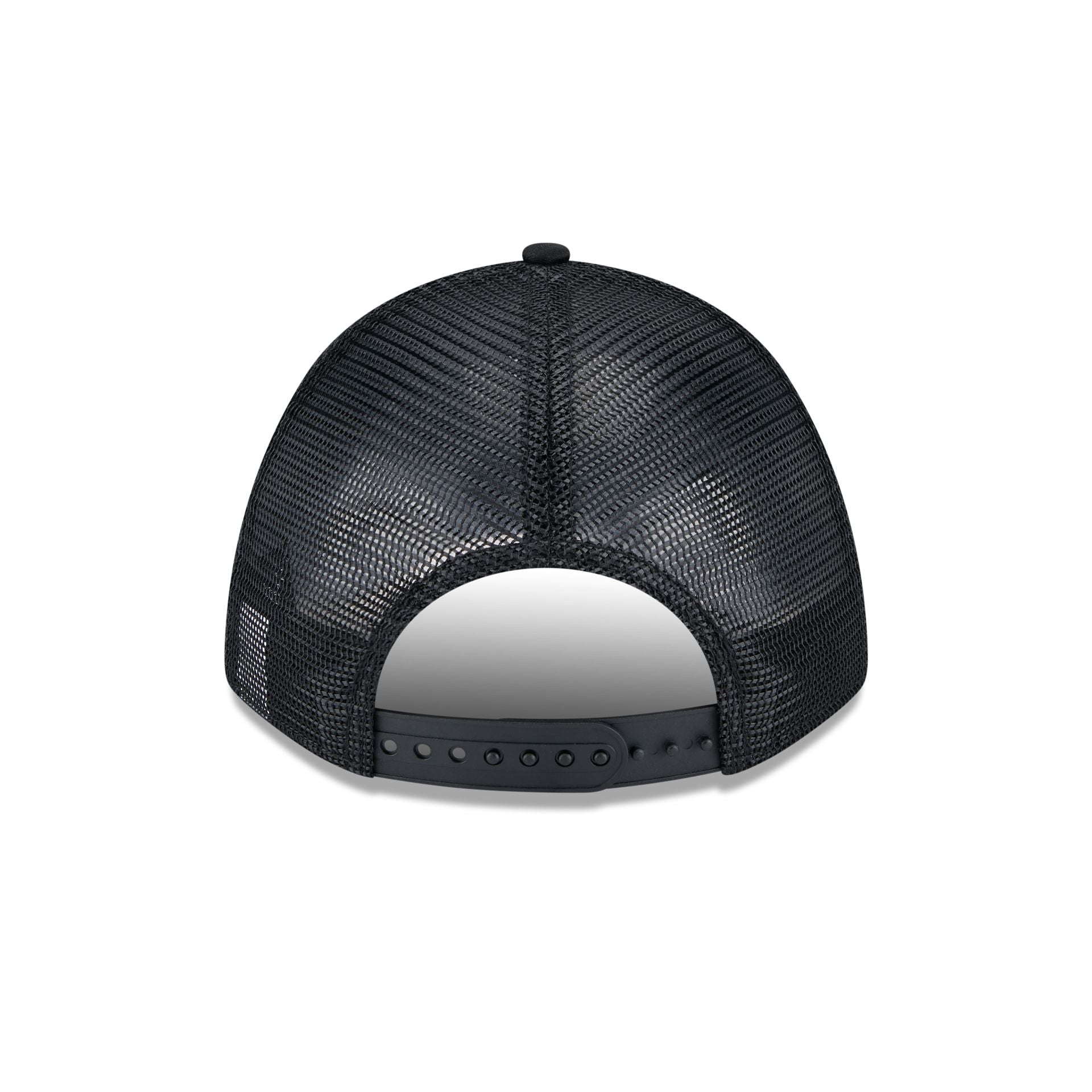 Los Angeles Lakers Gradient Raceway 9FORTY M-Crown A-Frame Trucker Hat - Image 6