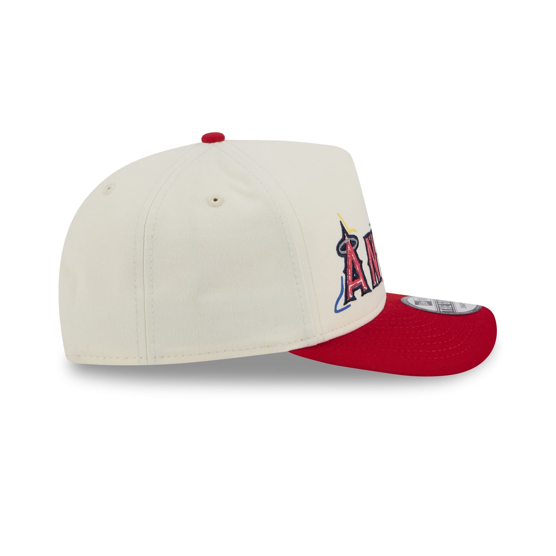 Los Angeles Angels Team Scribble Golfer Hat - Image 5