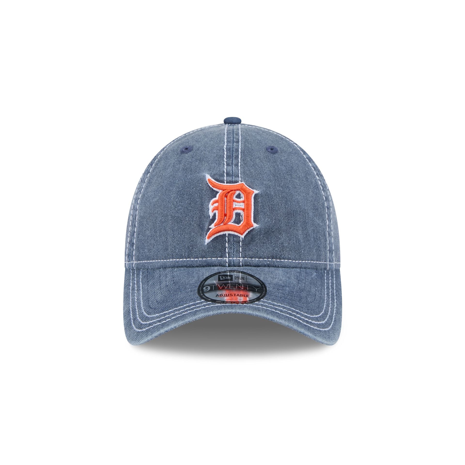 Detroit Tigers Washed Contrast 9TWENTY Adjustable Hat - Image 2