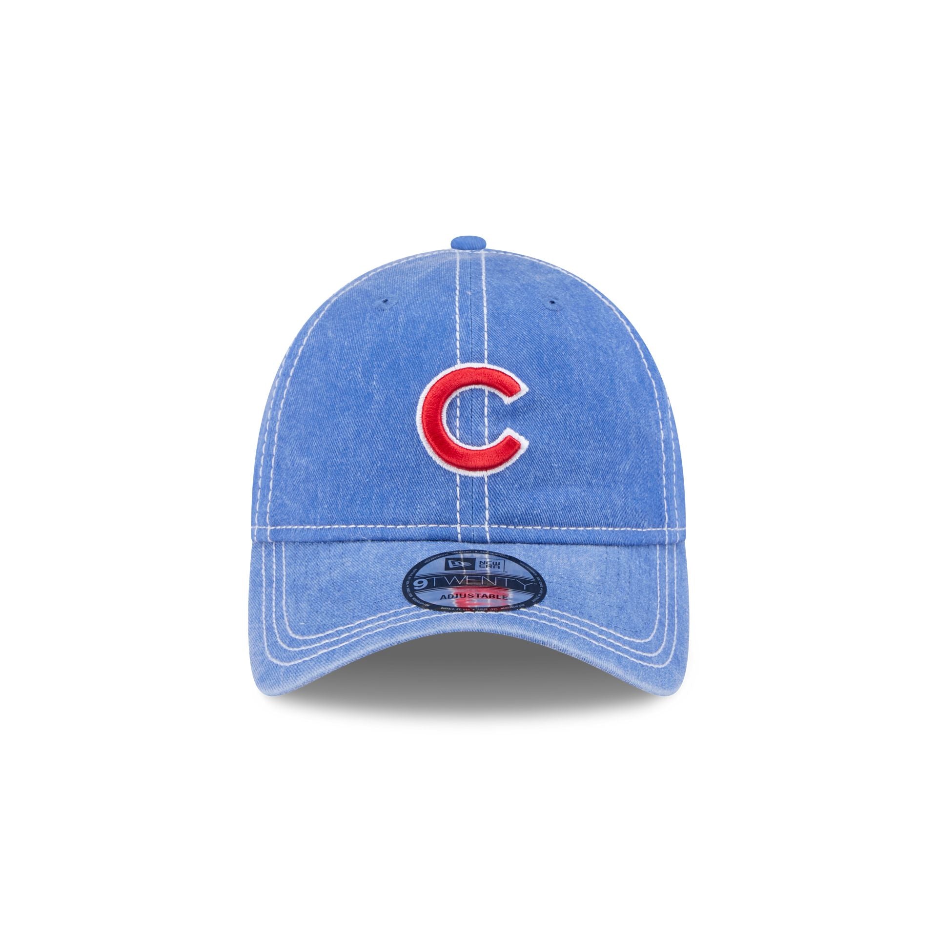 Chicago Cubs Washed Contrast 9TWENTY Adjustable Hat - Image 2