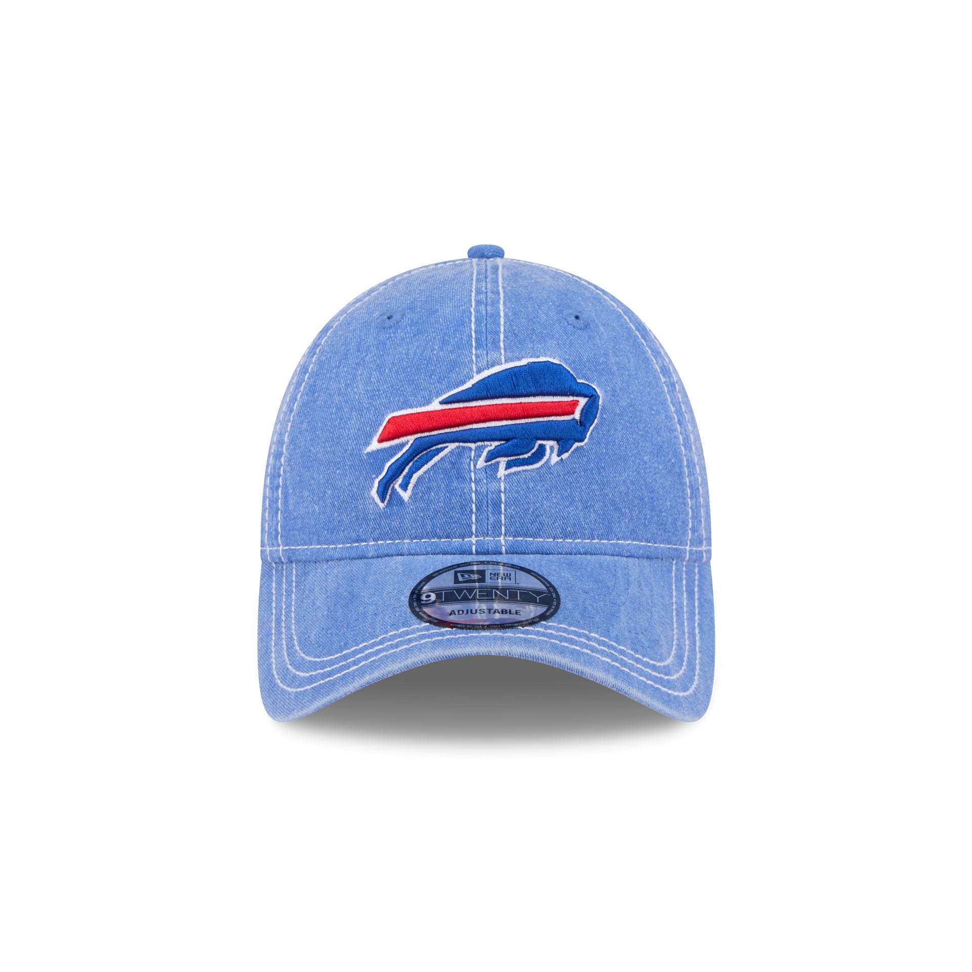 Buffalo Bills Washed Contrast 9TWENTY Adjustable Hat - Image 2