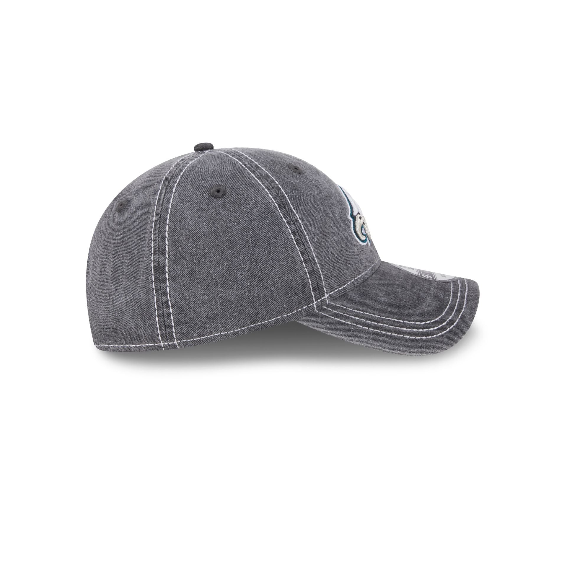 Philadelphia Eagles Washed Contrast 9TWENTY Adjustable Hat - Image 5