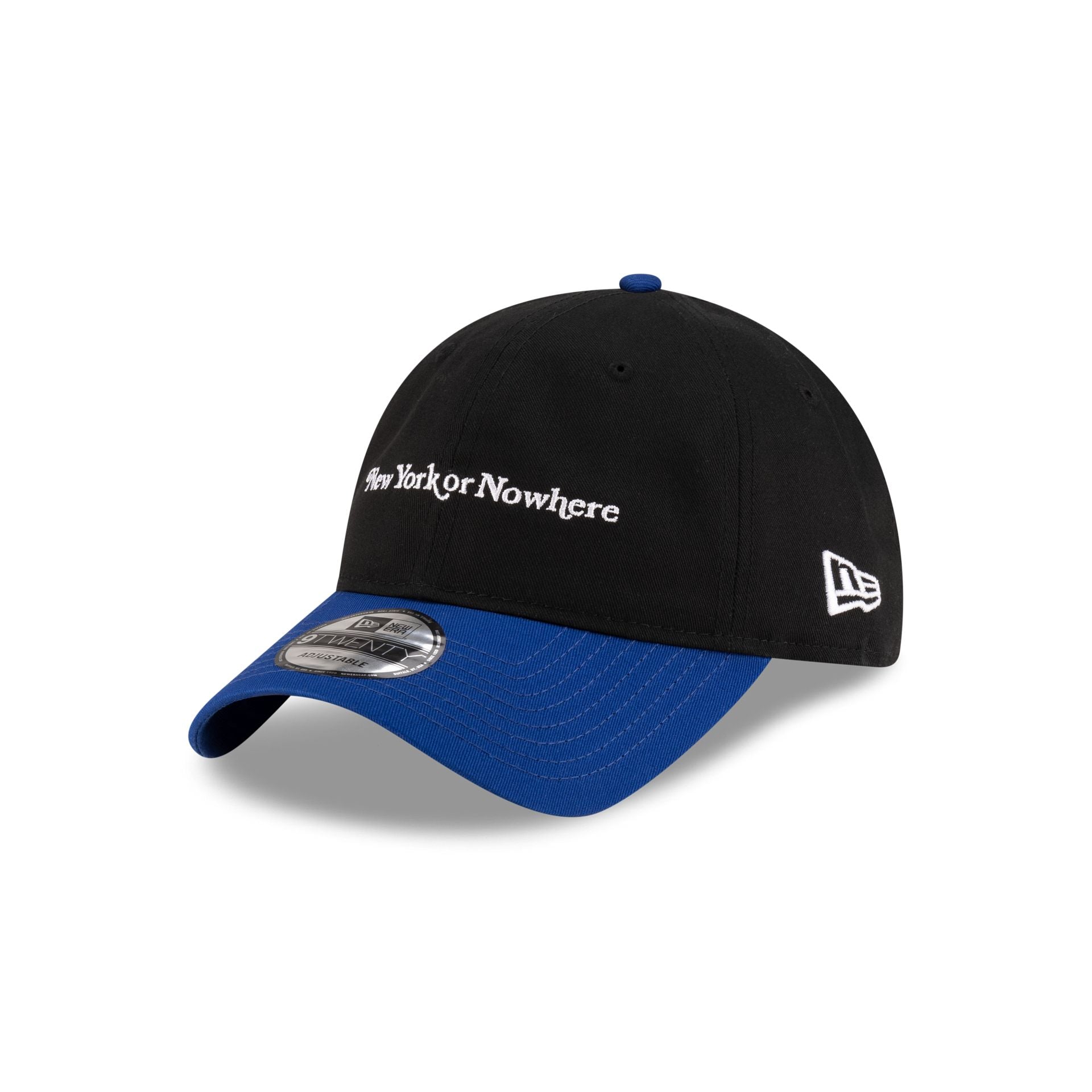 New York or Nowhere x New York Mets Black Wordmark 9TWENTY Adjustable Hat - Image 3