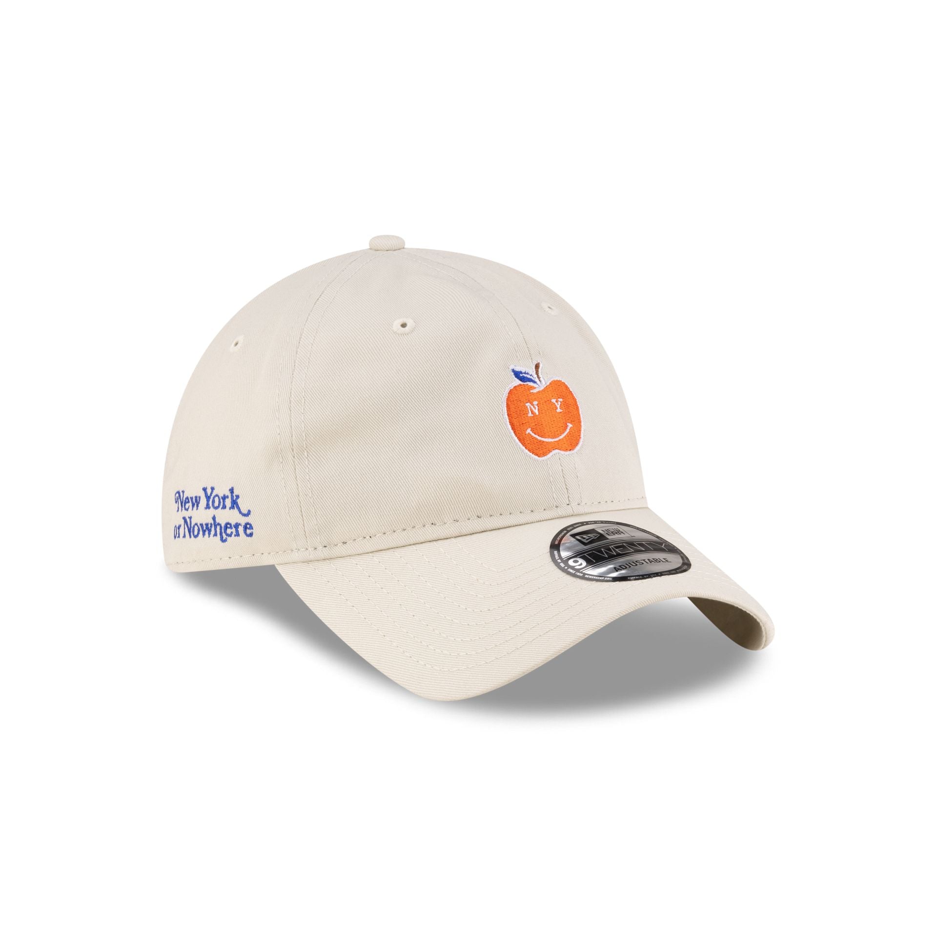 New York or Nowhere x New York Mets Chrome White Apple 9TWENTY Adjustable Hat