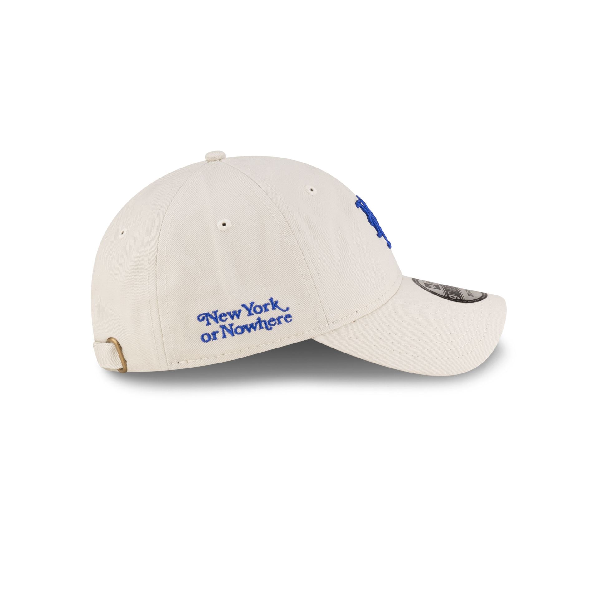 New York or Nowhere x New York Mets Chrome White 9TWENTY Adjustable Hat - Image 4