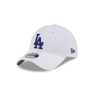 Los Angeles Dodgers White 9TWENTY Adjustable Hat