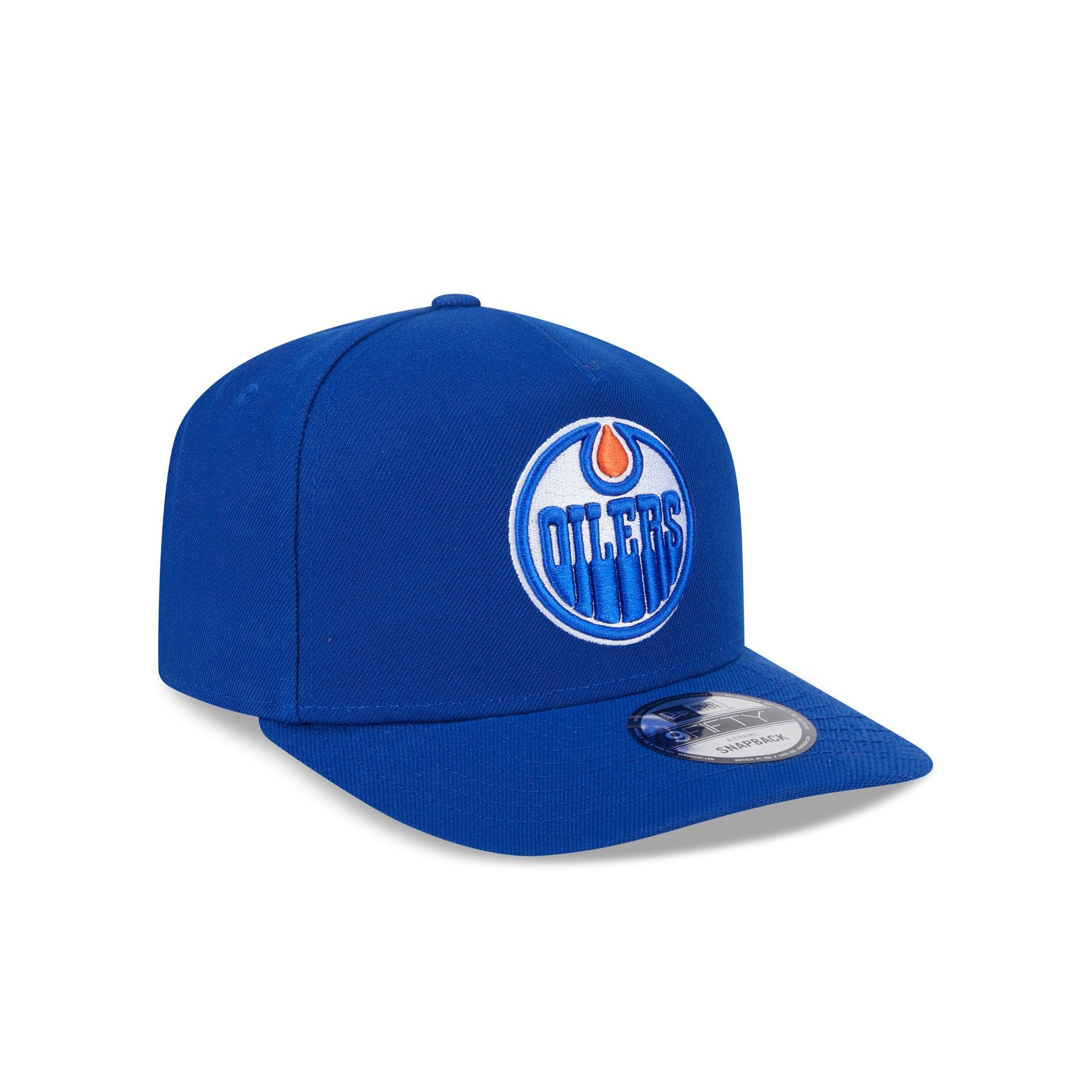 Edmonton Oilers Team 9FIFTY A-Frame Snapback Hat - Image 3