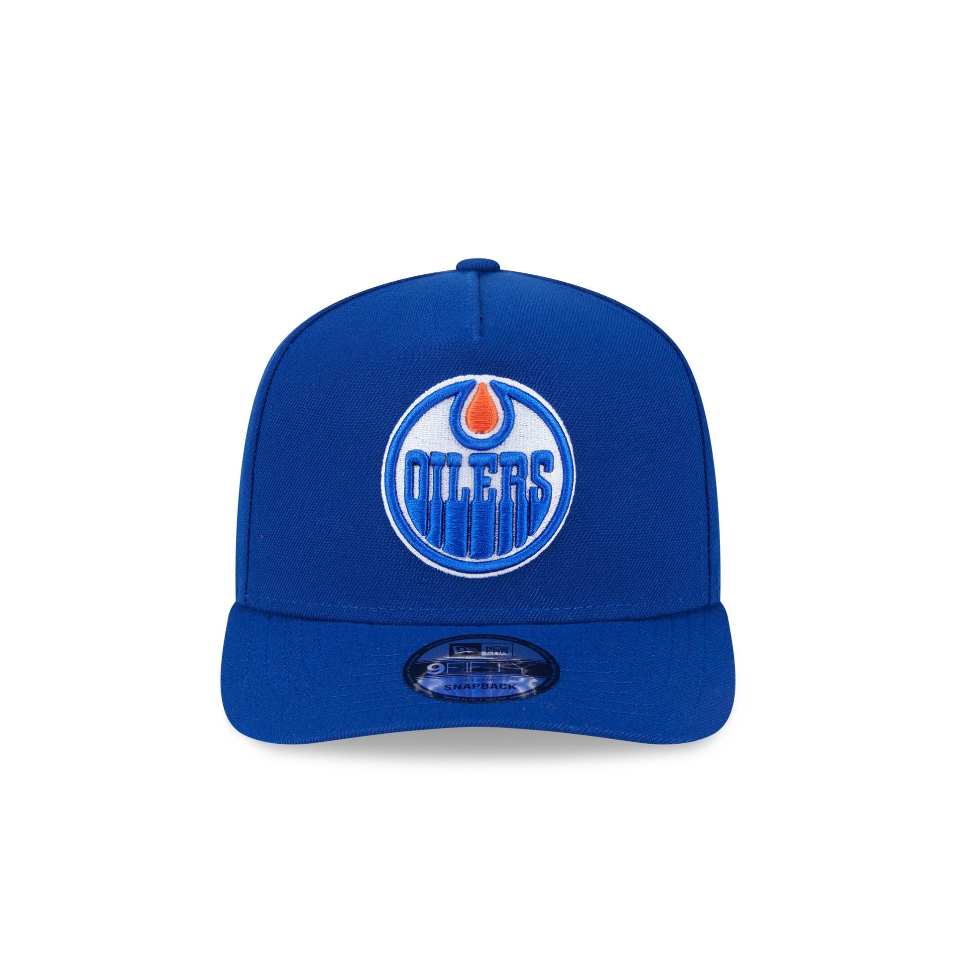 Edmonton Oilers Team 9FIFTY A-Frame Snapback Hat - Image 2