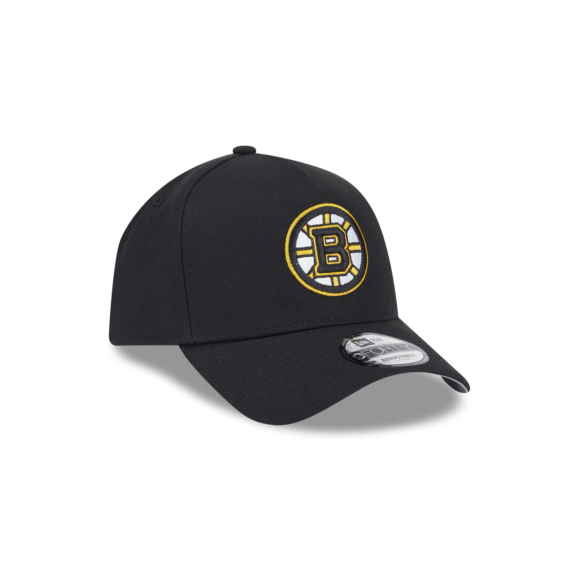 Boston Bruins Team 9FORTY A-Frame Snapback Hat - Image 3