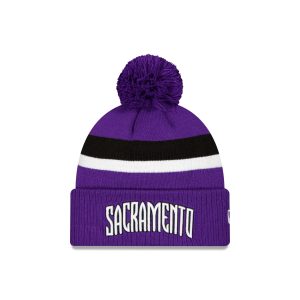 Sacramento Kings Classic Edition Pom Knit Hat