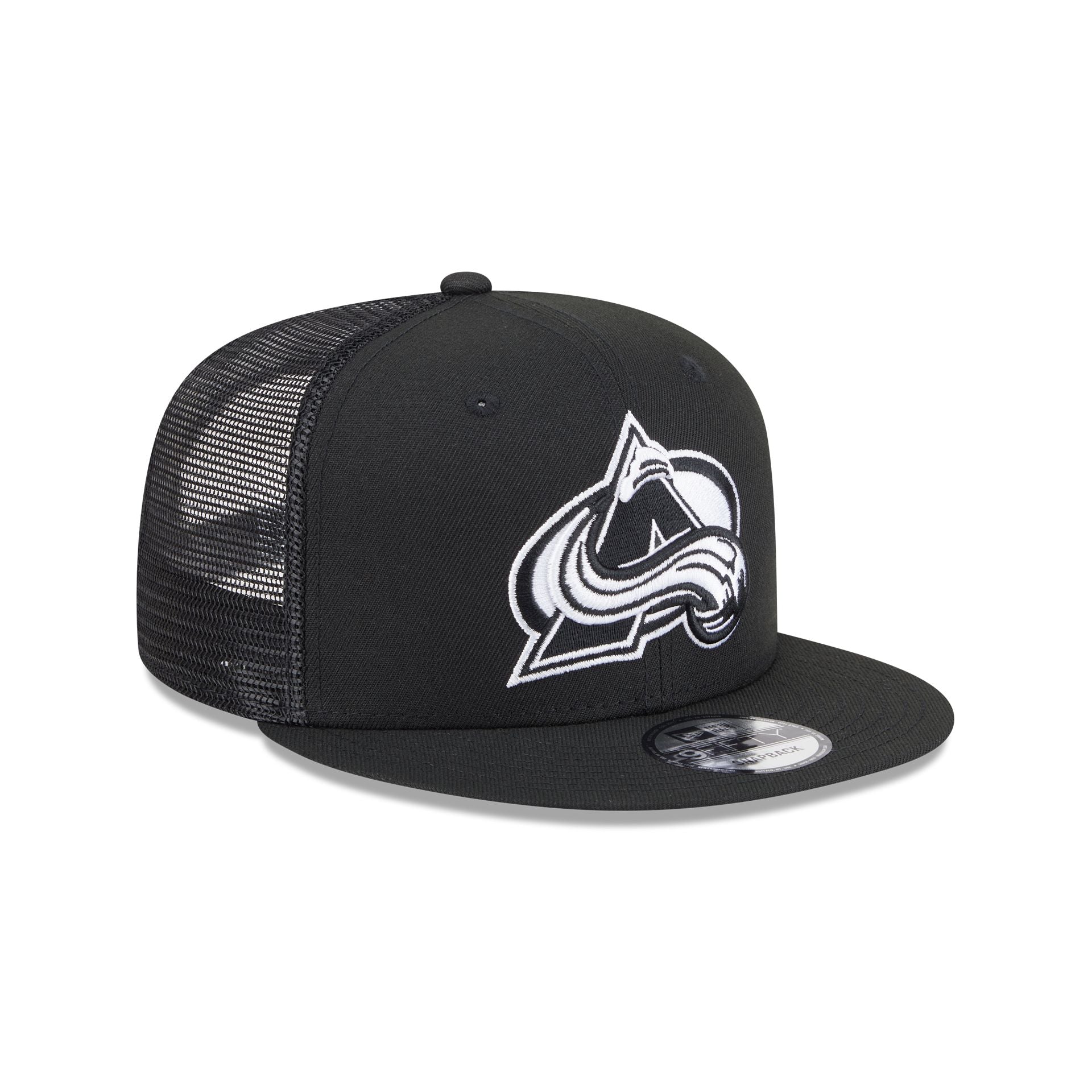 Colorado Avalanche Black 9FIFTY Trucker Hat - Image 3