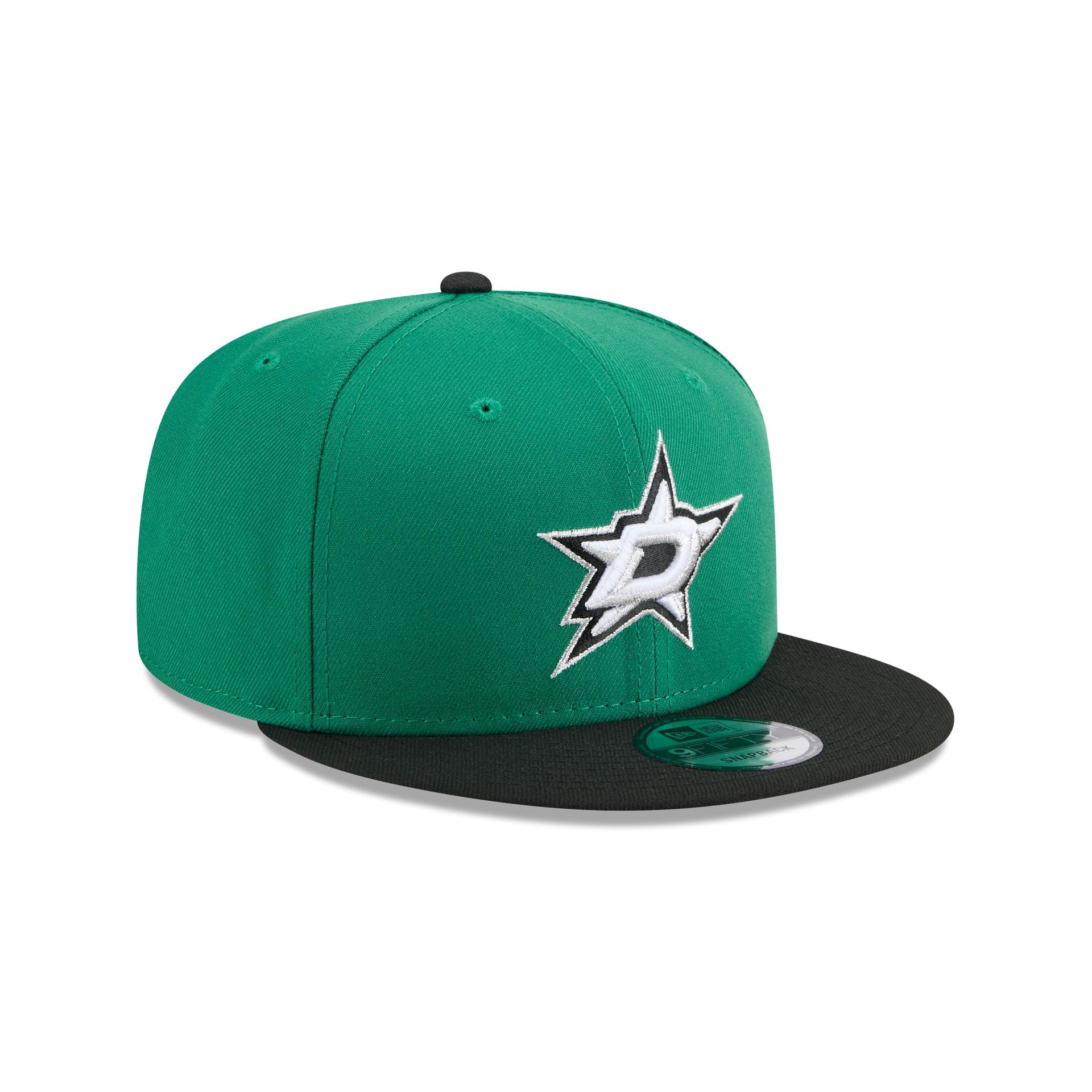 Dallas Stars Black Visor 9FIFTY Snapback Hat - Image 3