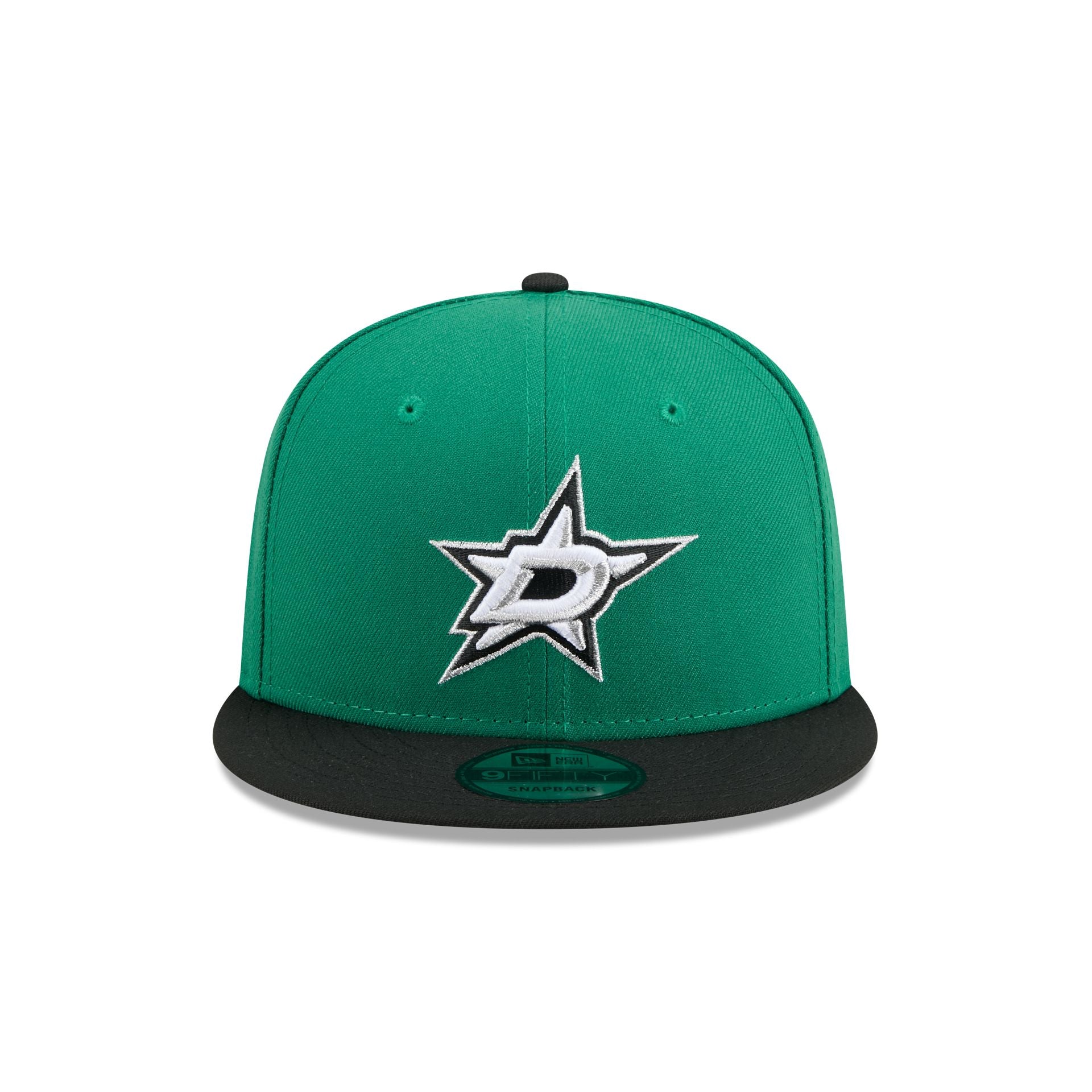 Dallas Stars Black Visor 9FIFTY Snapback Hat - Image 2