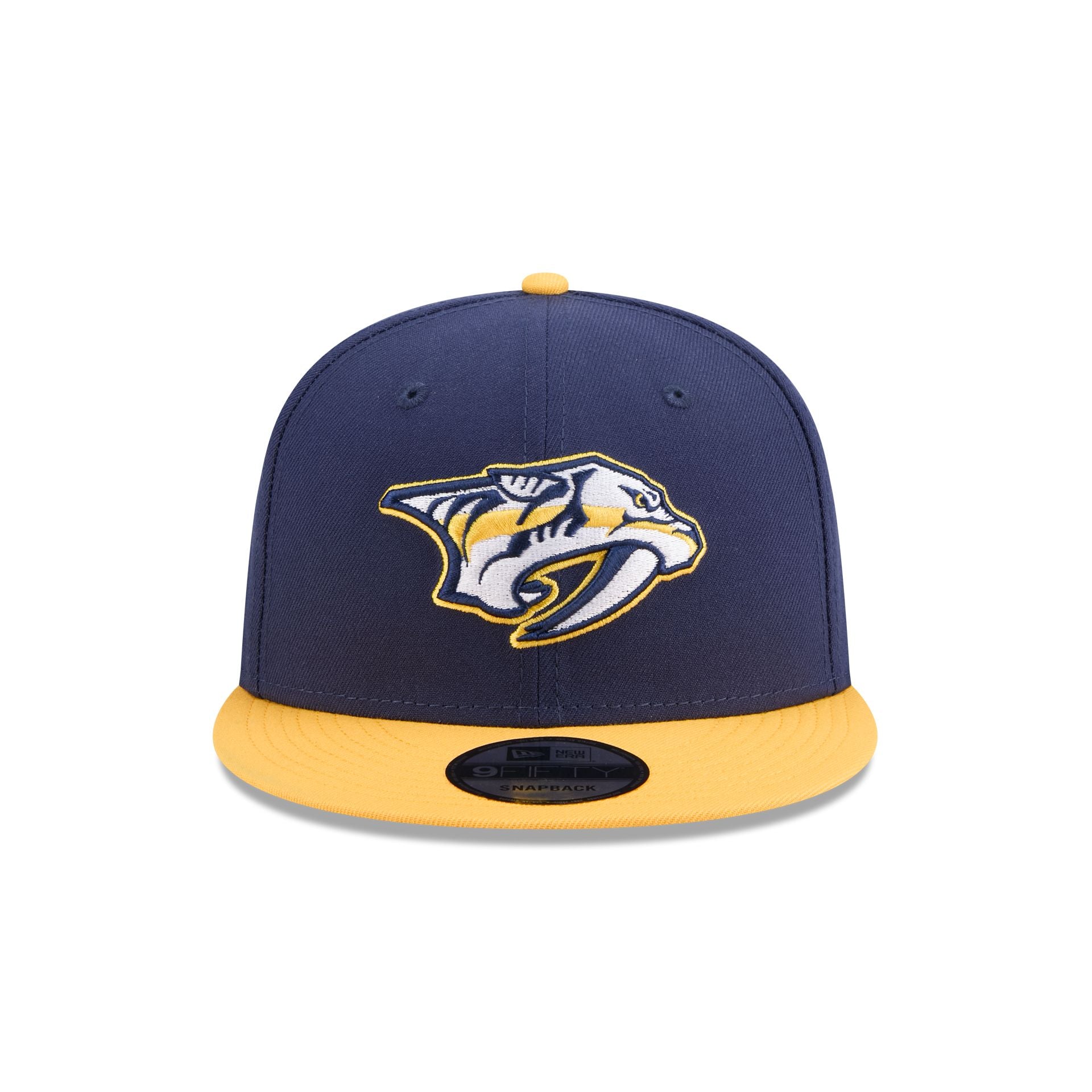 Nashville Predators Yellow Visor 9FIFTY Snapback Hat - Image 2