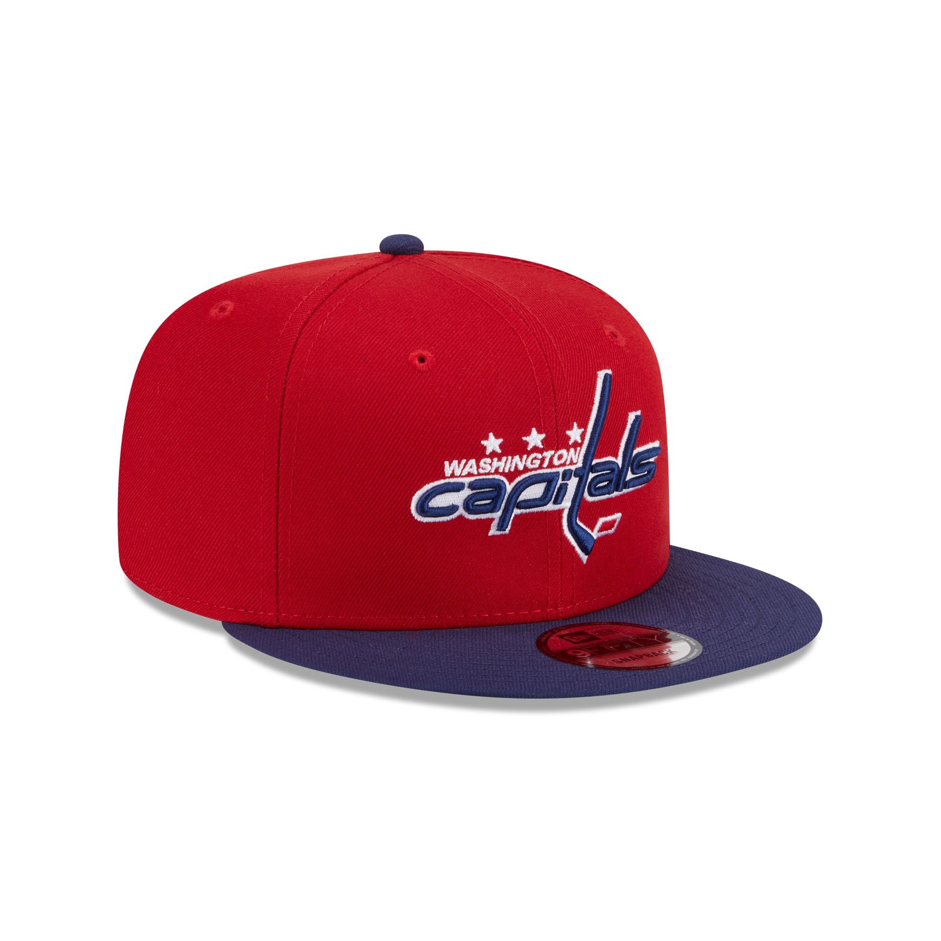 Washington Capitals Navy Visor 9FIFTY Snapback Hat - Image 3