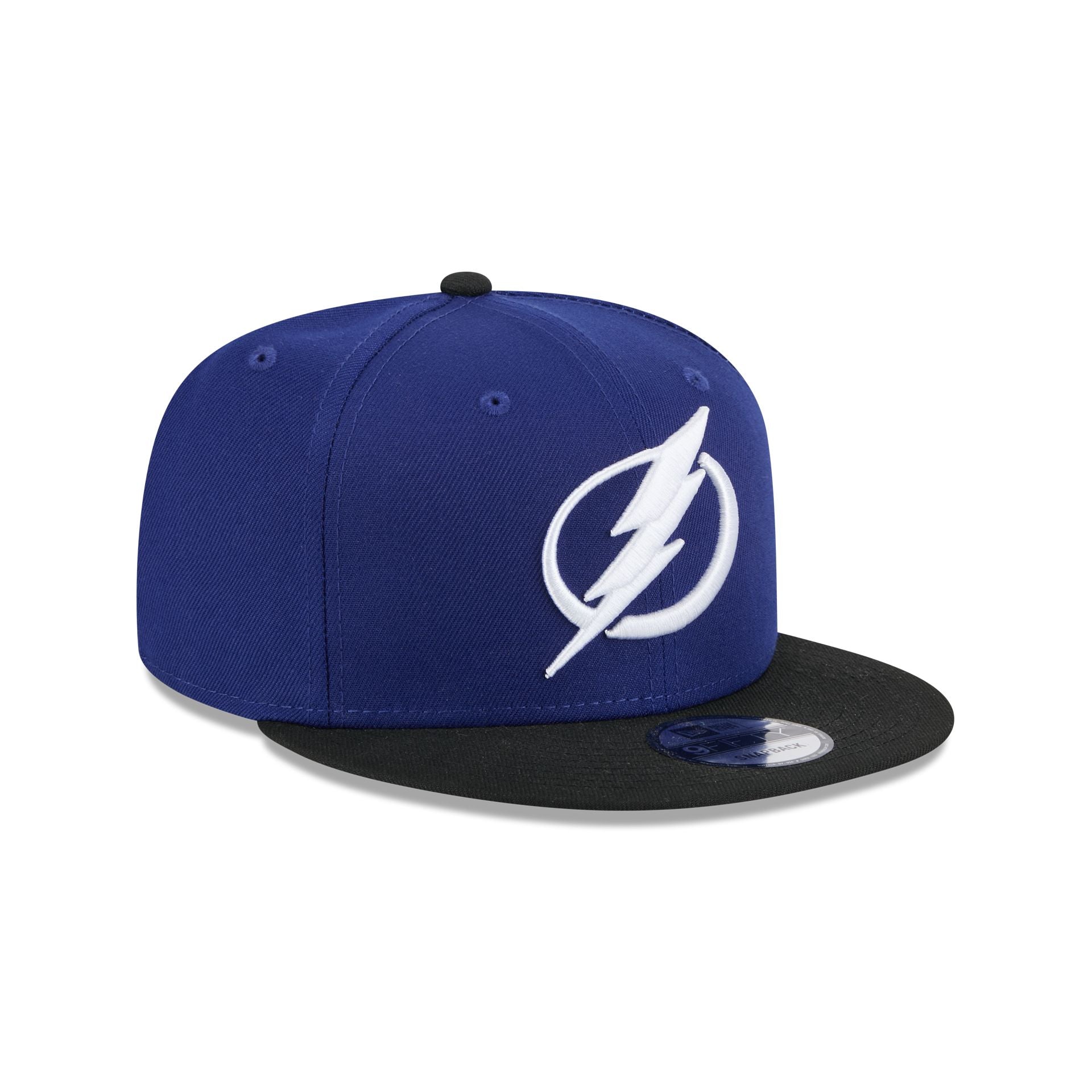 Tampa Bay Lightning Black Visor 9FIFTY Snapback Hat - Image 3