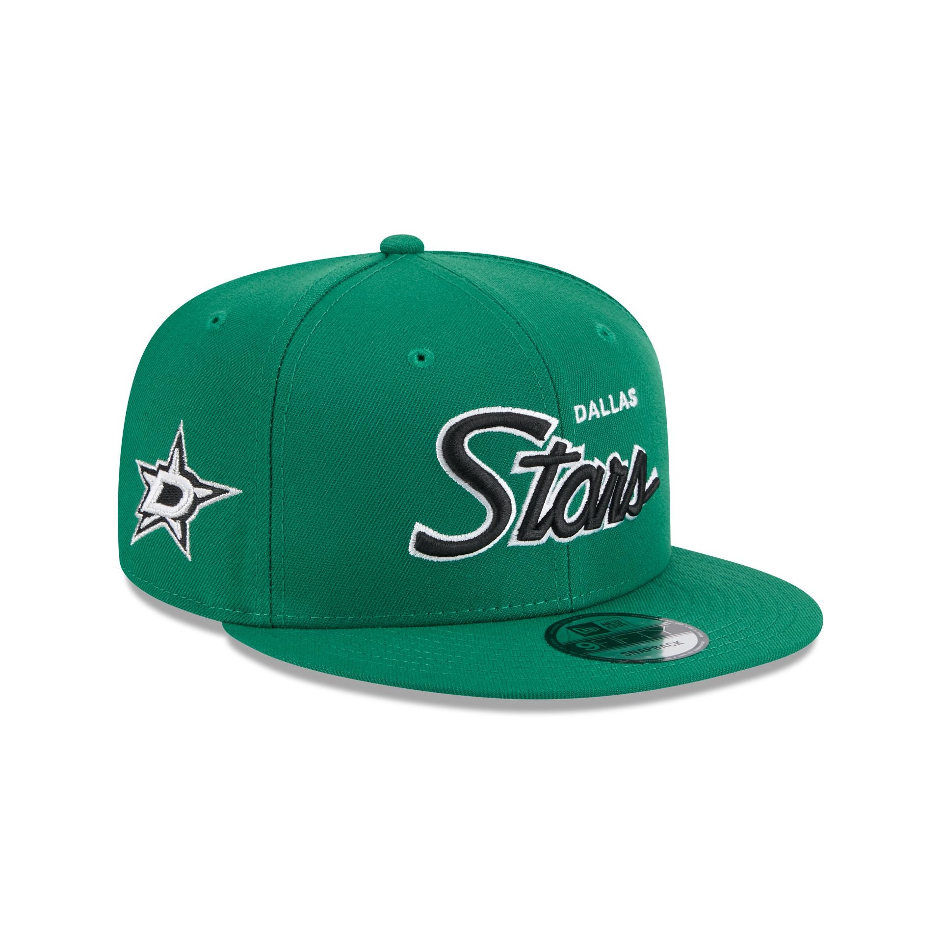 Dallas Stars Script 9FIFTY Snapback Hat - Image 3