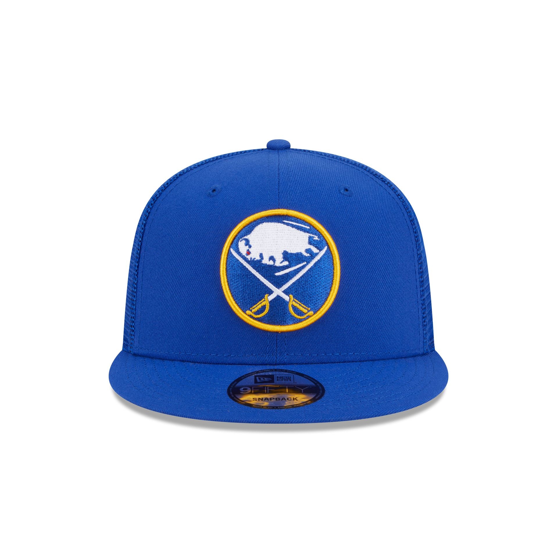 Buffalo Sabres Team Tag 9FIFTY Trucker Hat - Image 2