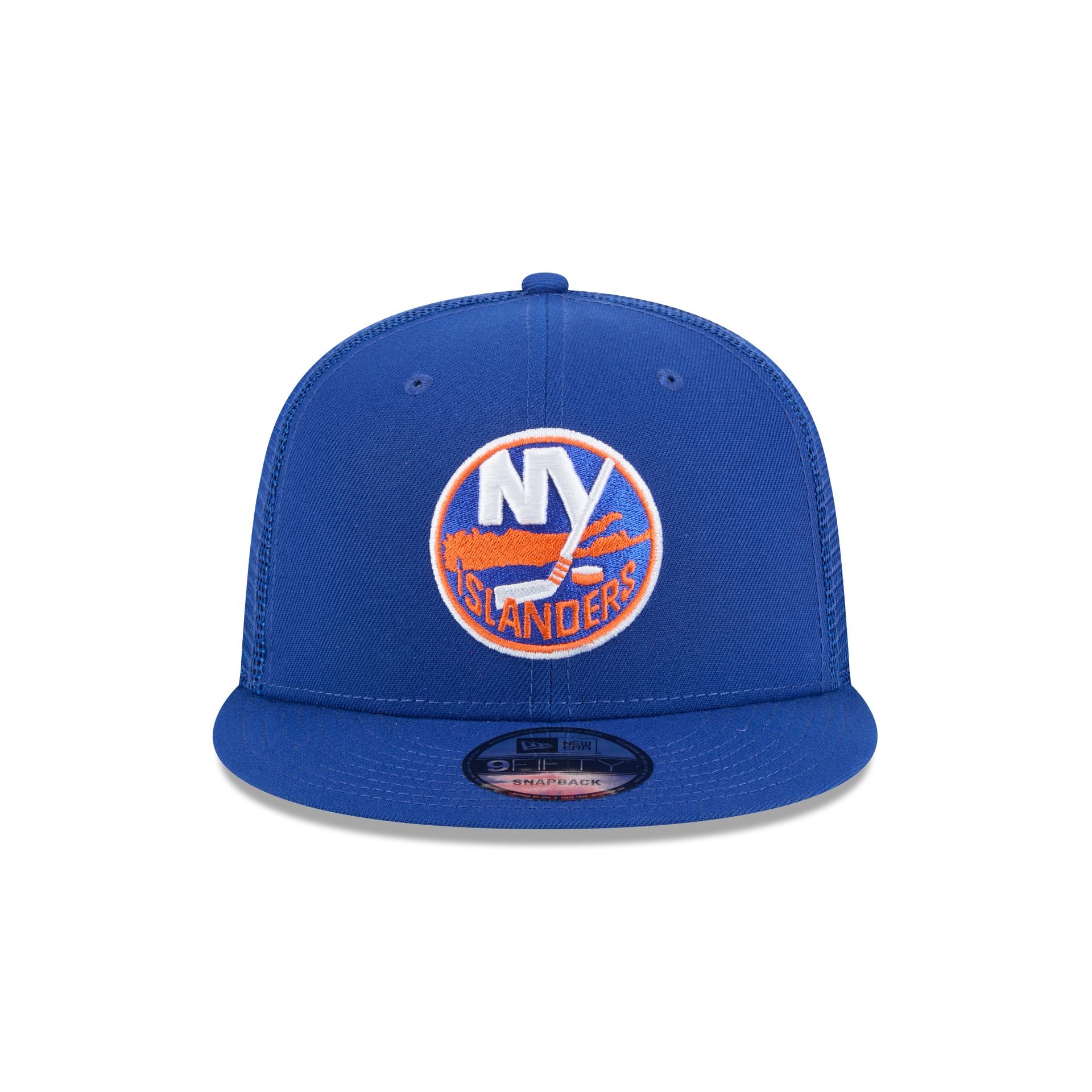 New York Islanders Team Tag 9FIFTY Trucker Hat - Image 2
