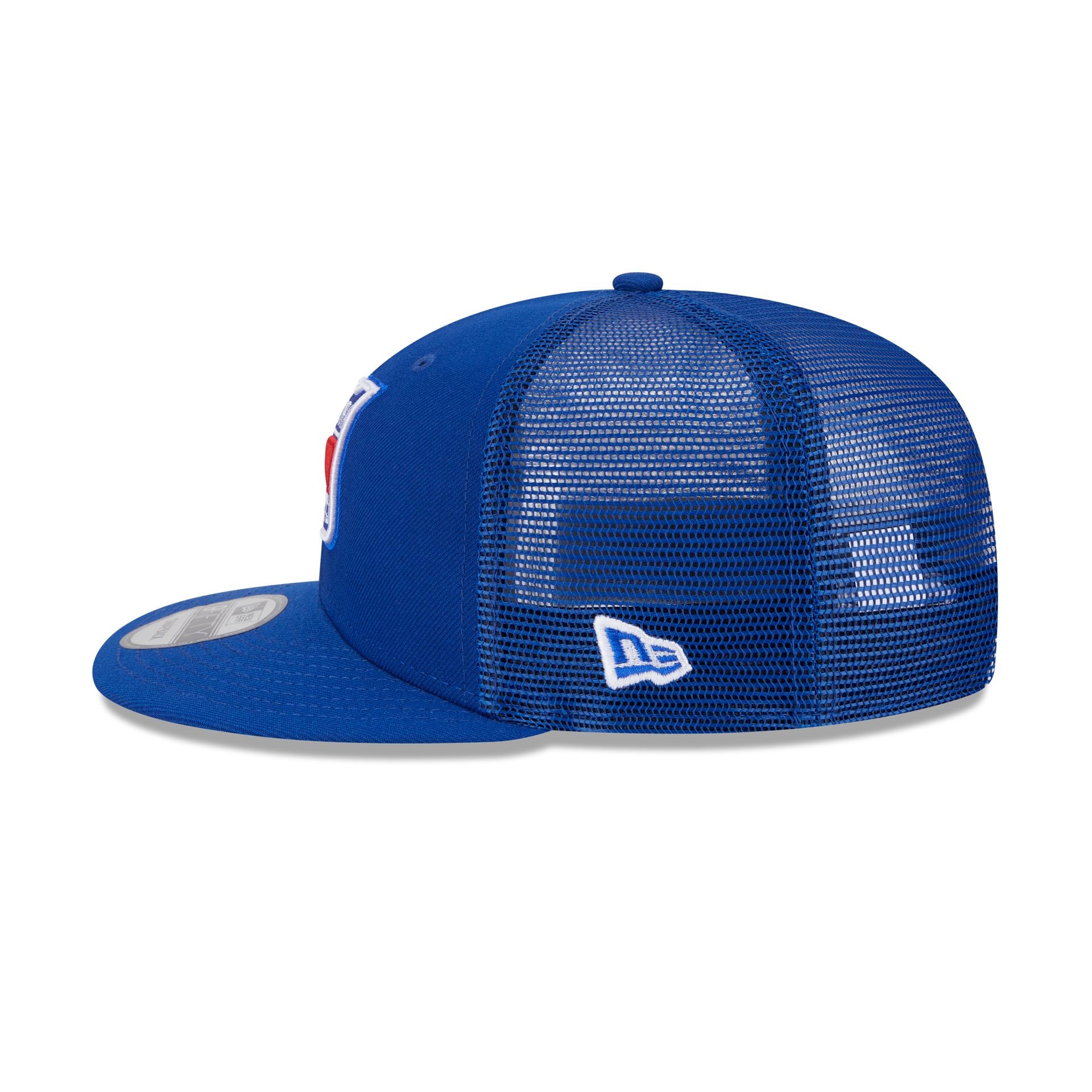 New York Rangers Team Tag 9FIFTY Trucker Hat - Image 4