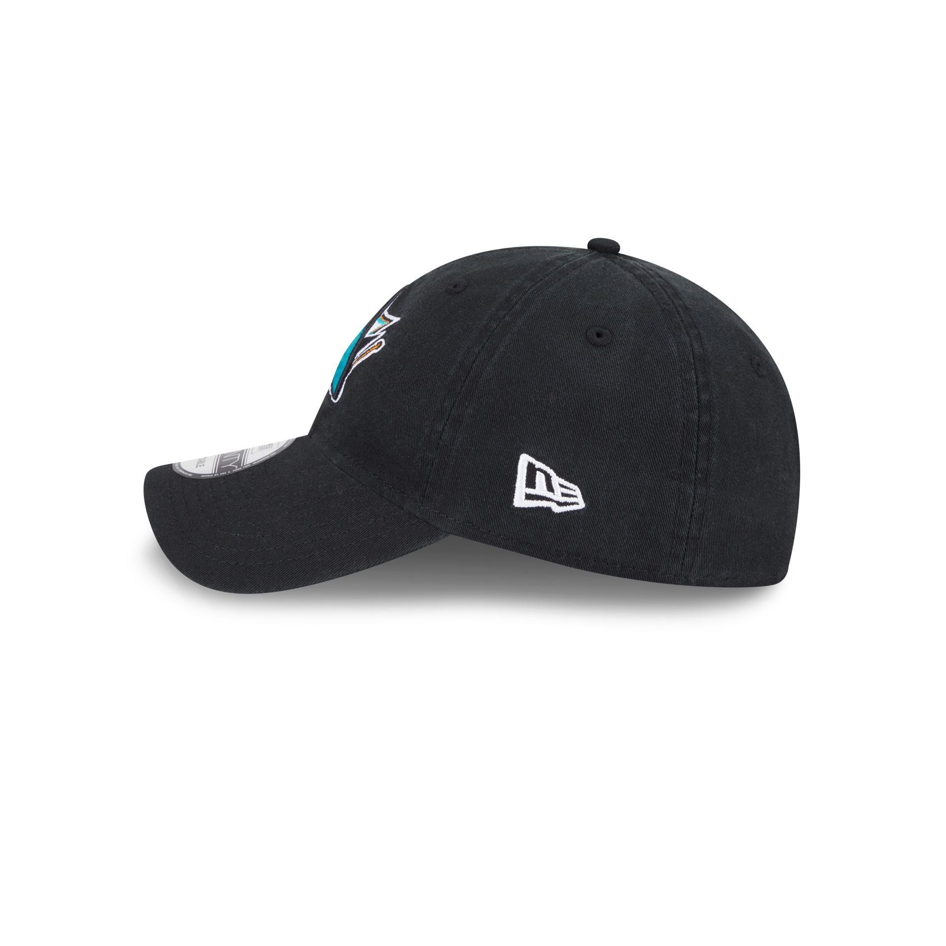 San Jose Sharks Team Tag 9TWENTY Adjustable Hat - Image 4