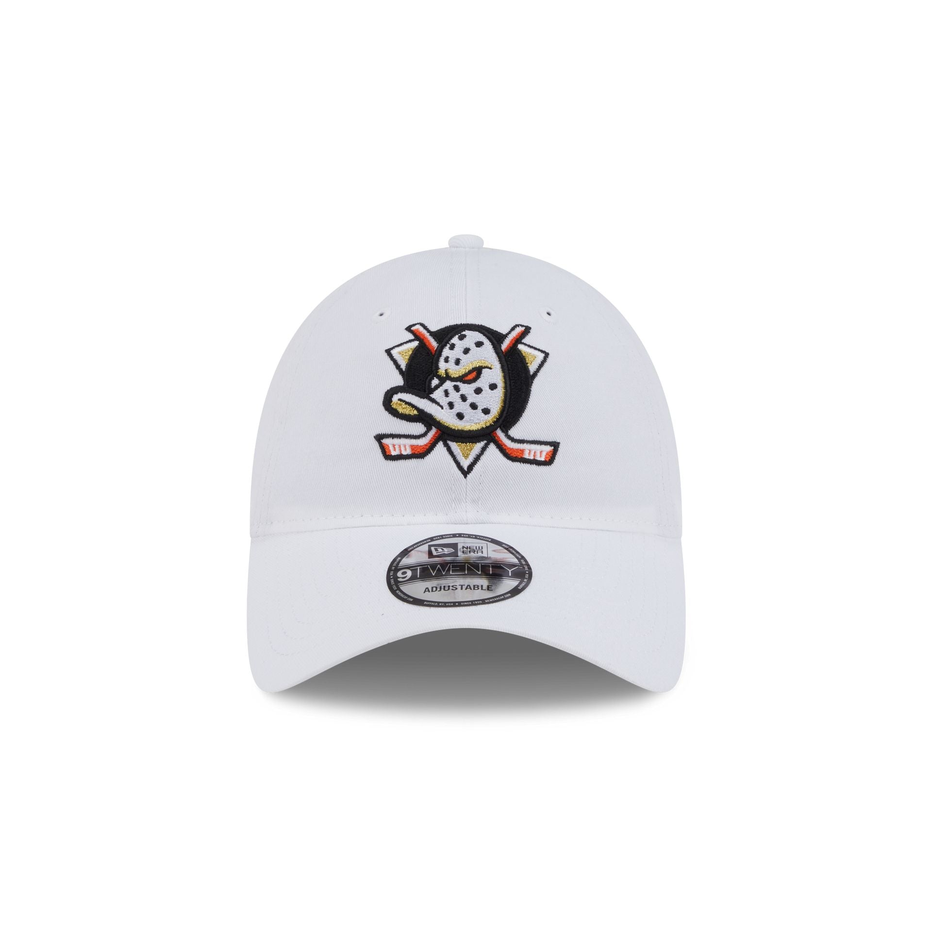 Anaheim Ducks White 9TWENTY Adjustable Hat - Image 2