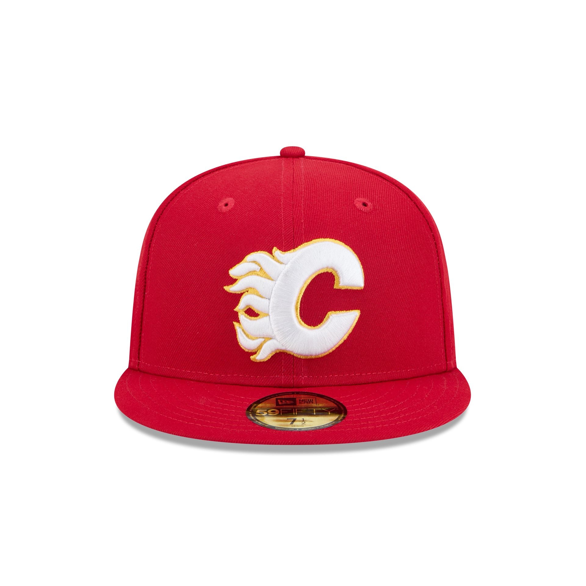 Calgary Flames Rear Wordmark 59FIFTY Fitted Hat - Image 2