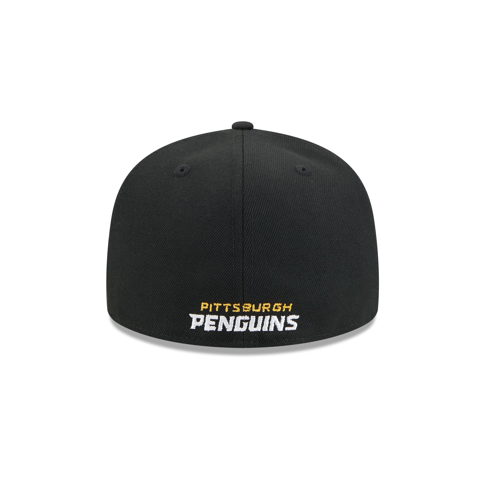 Pittsburgh Penguins Rear Wordmark 59FIFTY Fitted Hat - Image 6