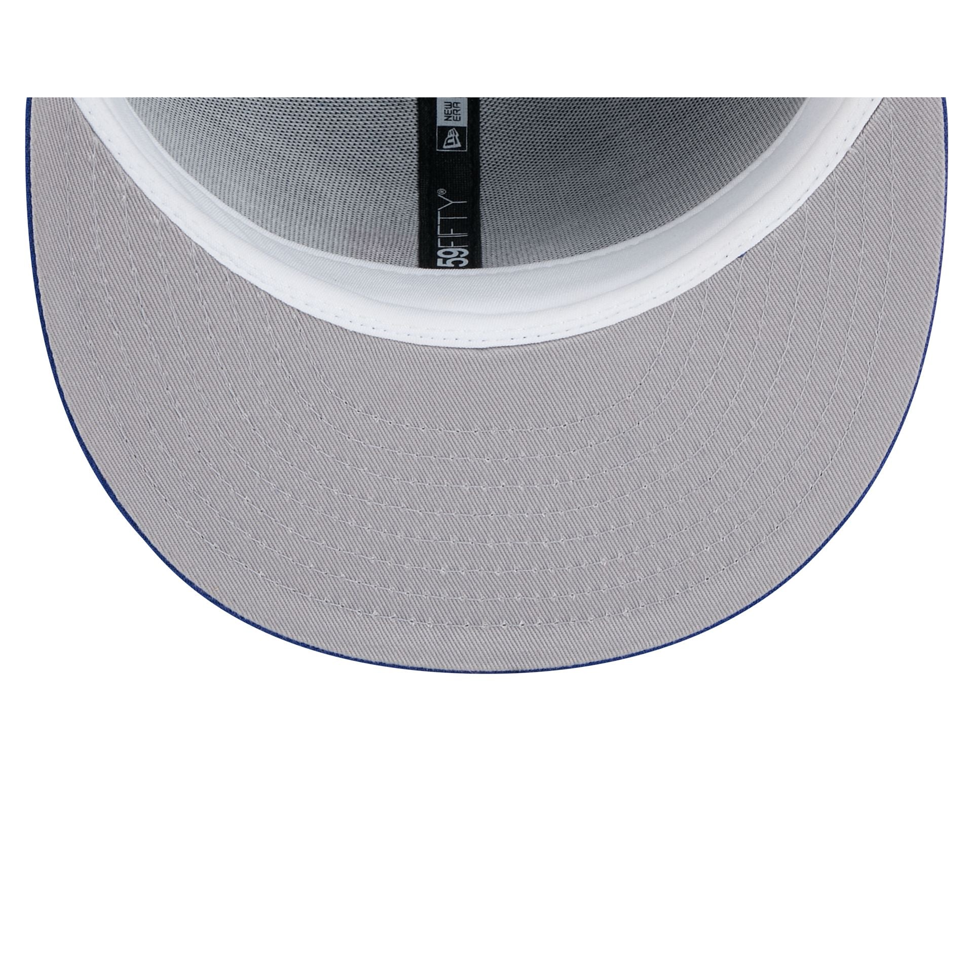 New York Rangers Rear Wordmark 59FIFTY Fitted Hat - Image 7