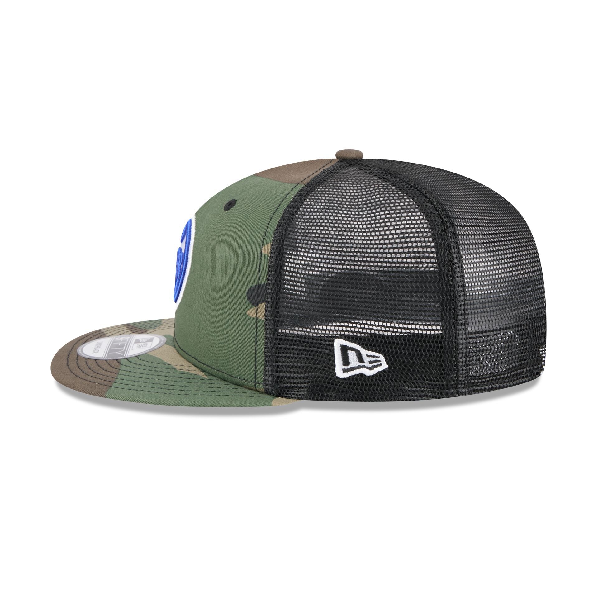 Edmonton Oilers Camo 9FIFTY Trucker Hat - Image 4