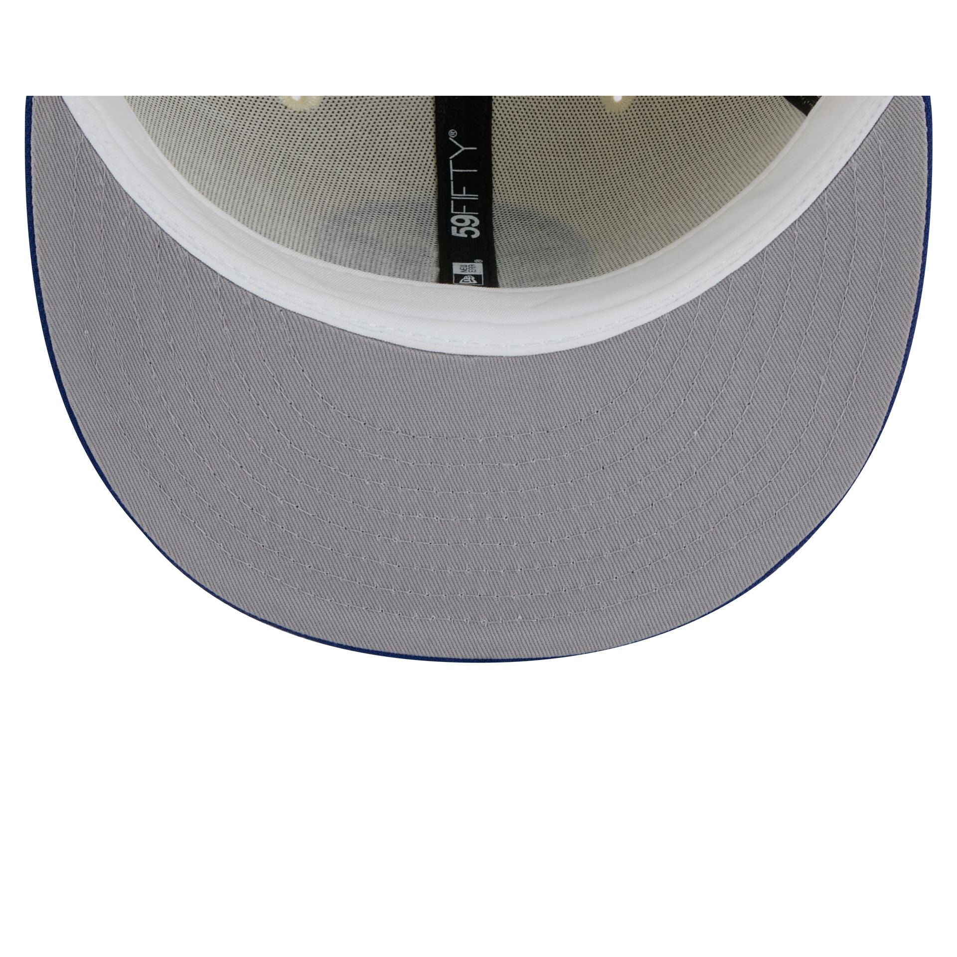 Edmonton Oilers Chrome White 59FIFTY Fitted Hat - Image 7