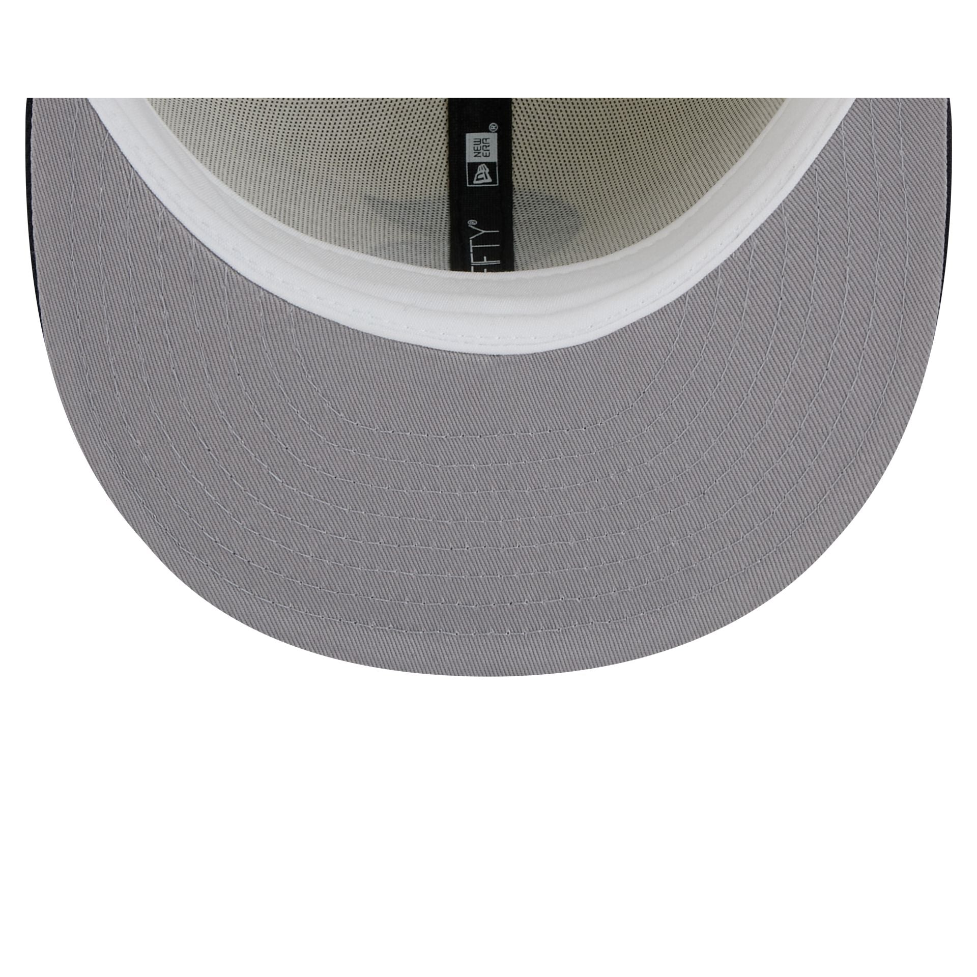 Seattle Kraken Chrome White 59FIFTY Fitted Hat - Image 7