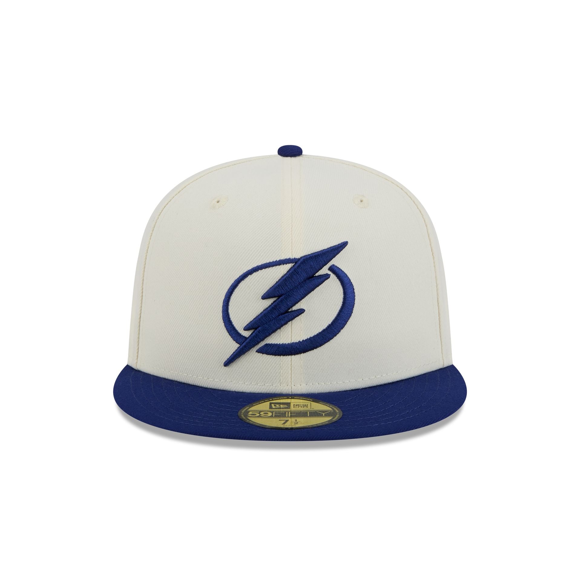 Tampa Bay Lightning Chrome White 59FIFTY Fitted Hat - Image 2