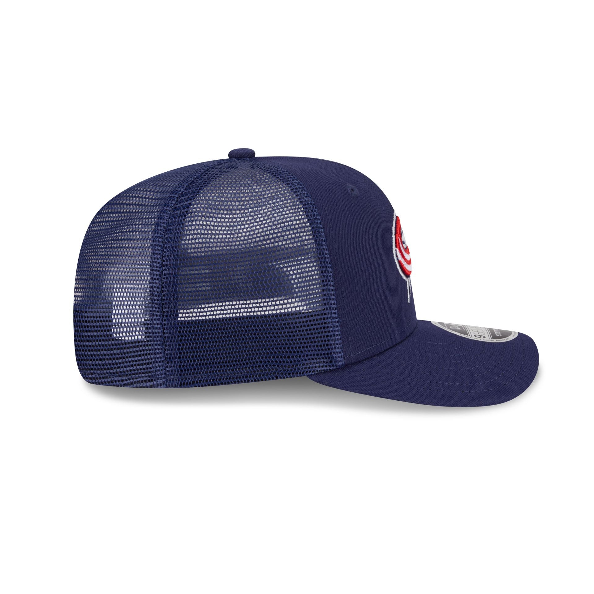 Columbus Blue Jackets Simple 9SEVENTY Trucker Hat - Image 5